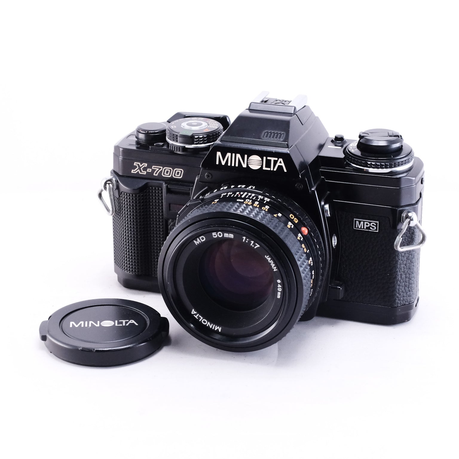 MINOLTA New X-700 Black + New MD 50mm F1.7