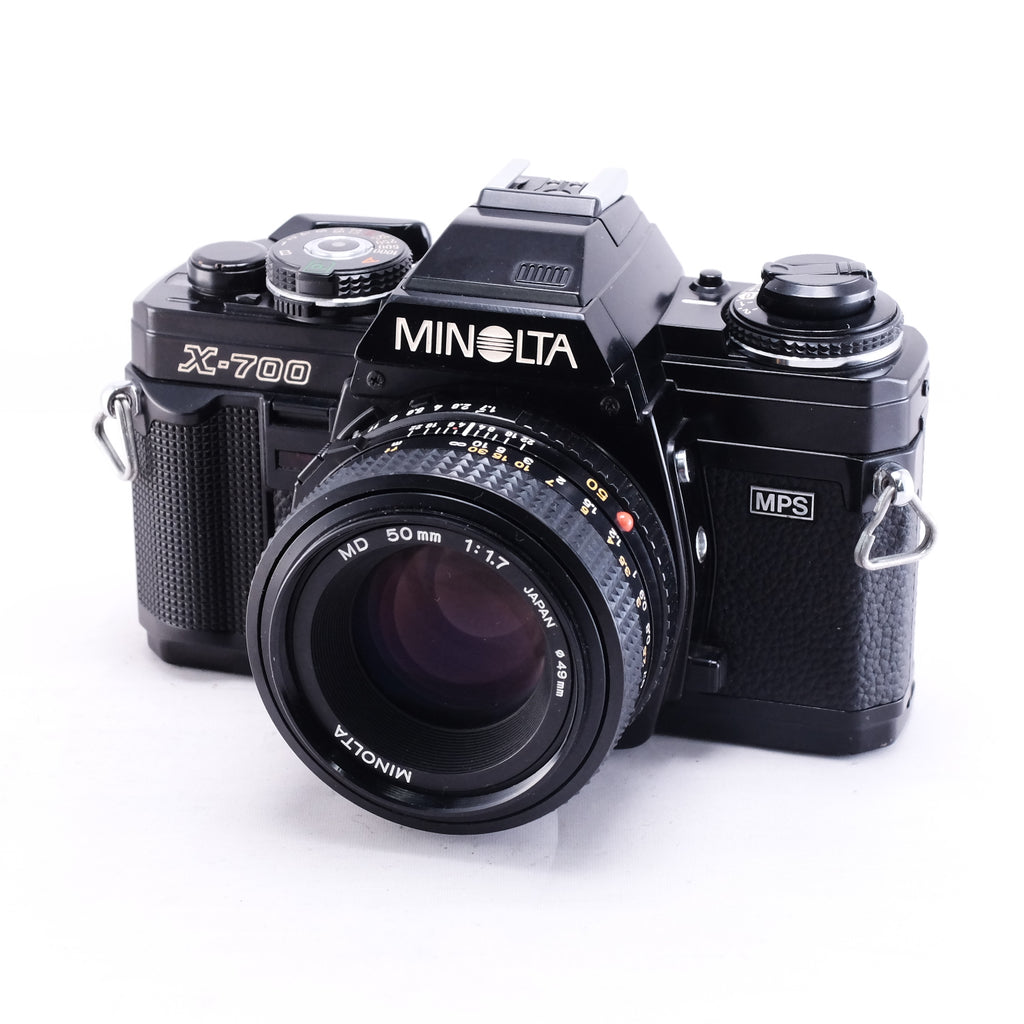 MINOLTA New X-700 Black + New MD 50mm F1.7