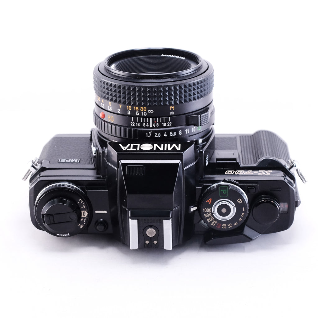 MINOLTA New X-700 Black + New MD 50mm F1.7