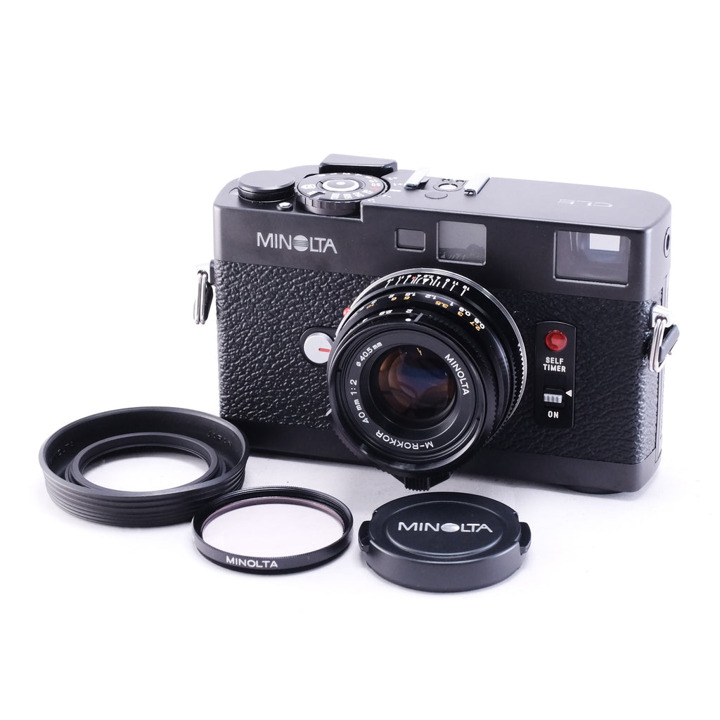 MINOLTA CLE + M-ROKKOR 40mm F2