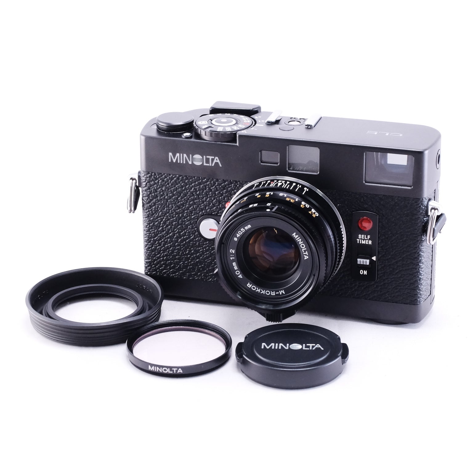 MINOLTA CLE + M-ROKKOR 40mm F2