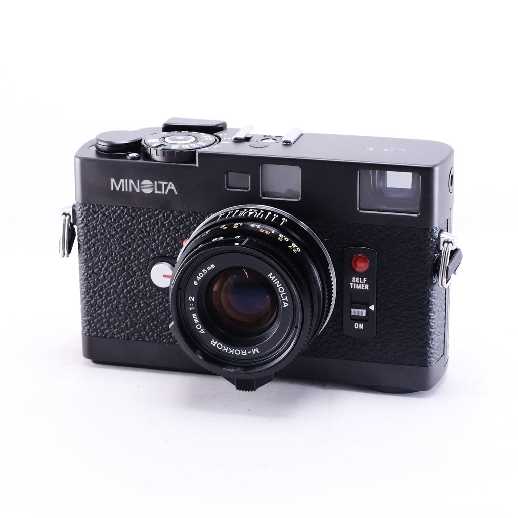 MINOLTA CLE + M-ROKKOR 40mm F2