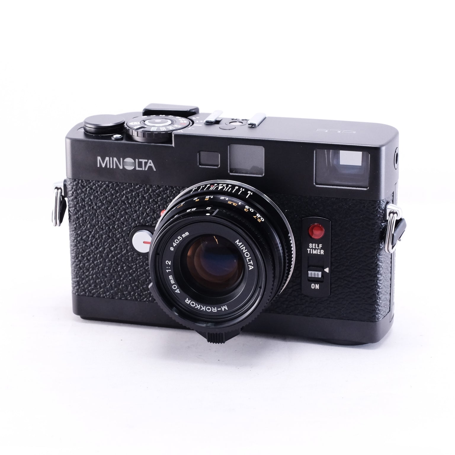 MINOLTA CLE + M-ROKKOR 40mm F2