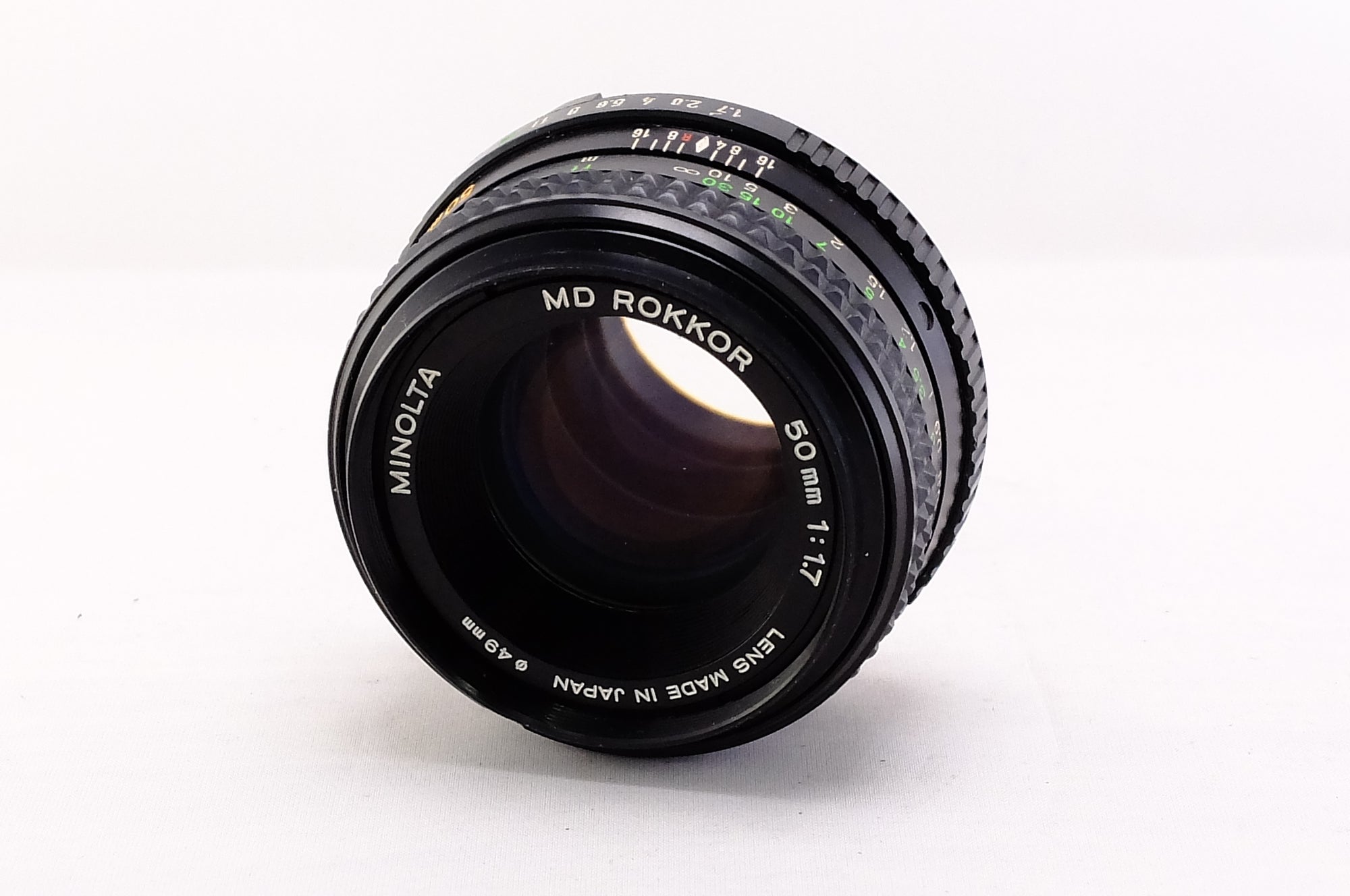 【MINOLTA】MD ROKKOR 50mm F1.7 [MD] #1832842353629 | 東京CAMERA