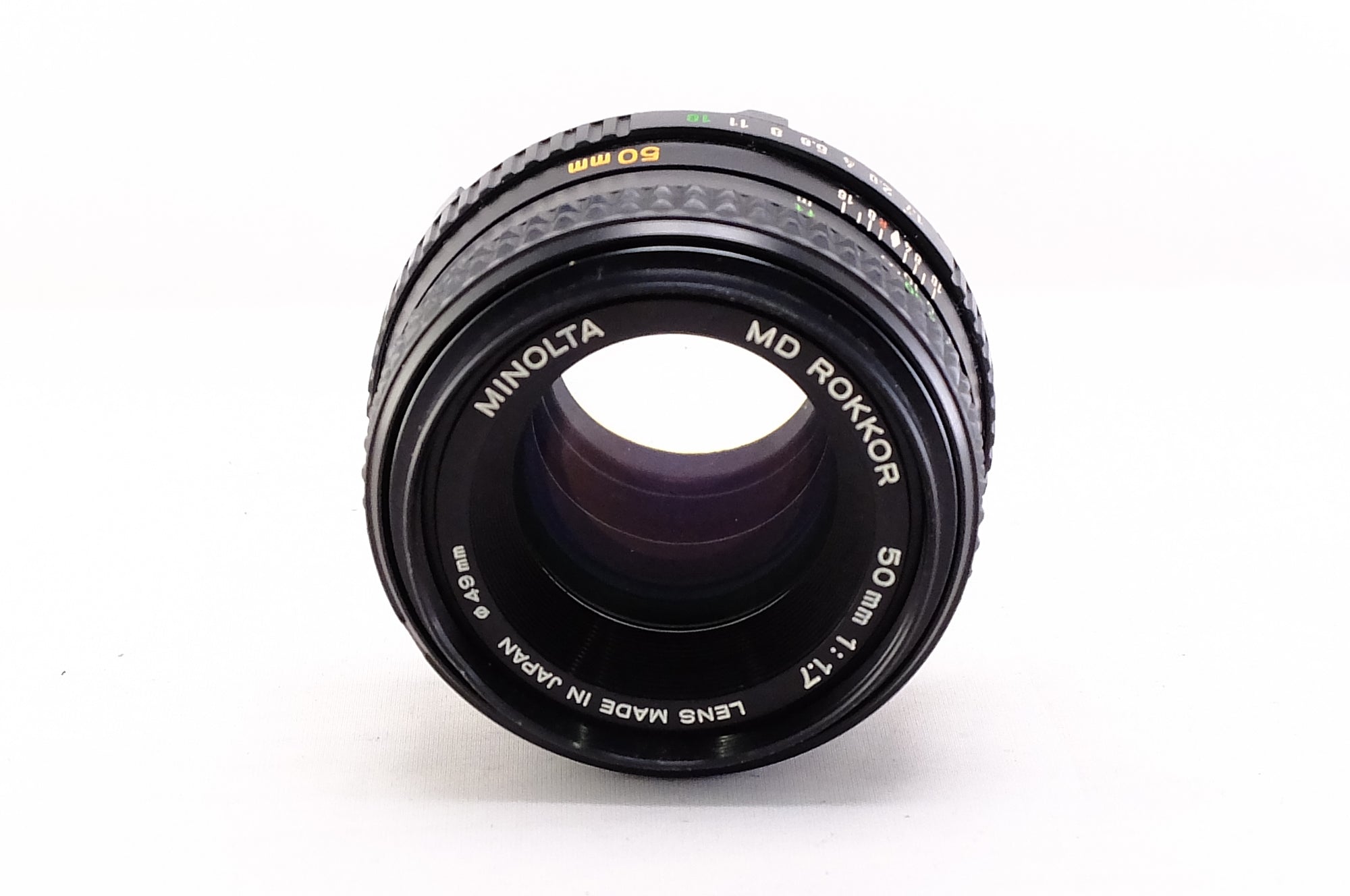 【MINOLTA】MD ROKKOR 50mm F1.7 [MD] #1832842353629 | 東京CAMERA