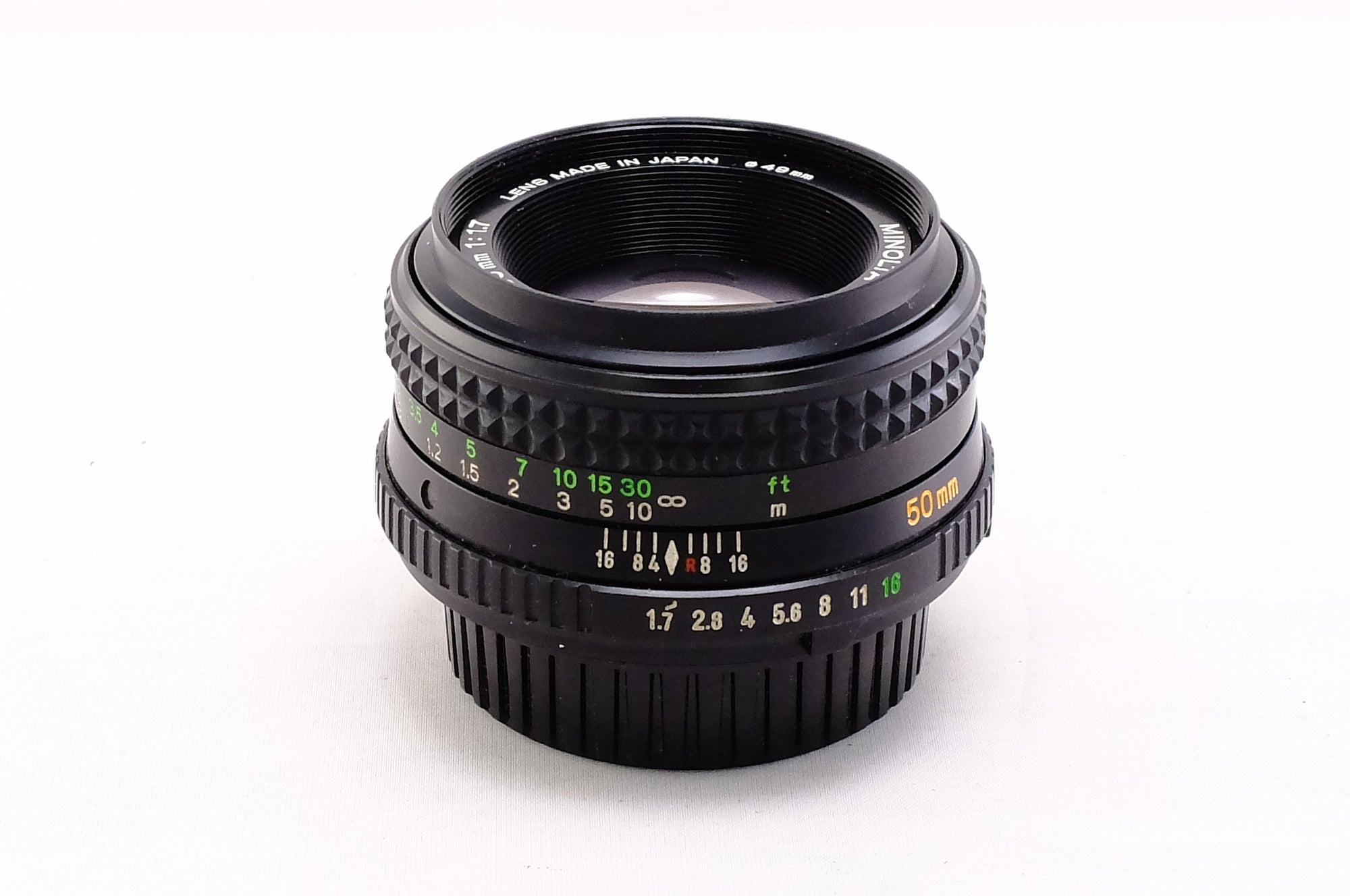 【MINOLTA】MD ROKKOR 50mm F1.7 [MD] #1832842353629 | 東京CAMERA