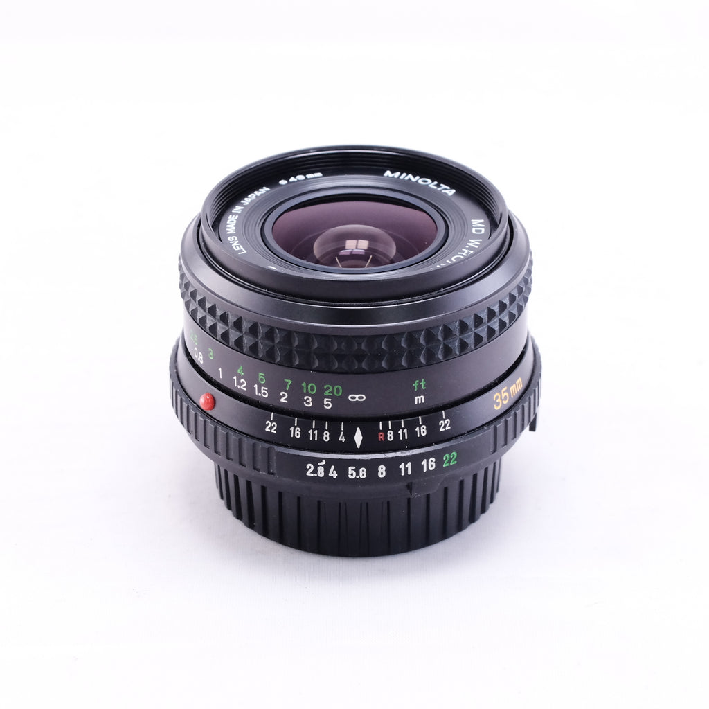 Minolta MD W.ROKKOR 35mm F2.8 [SR/MD]