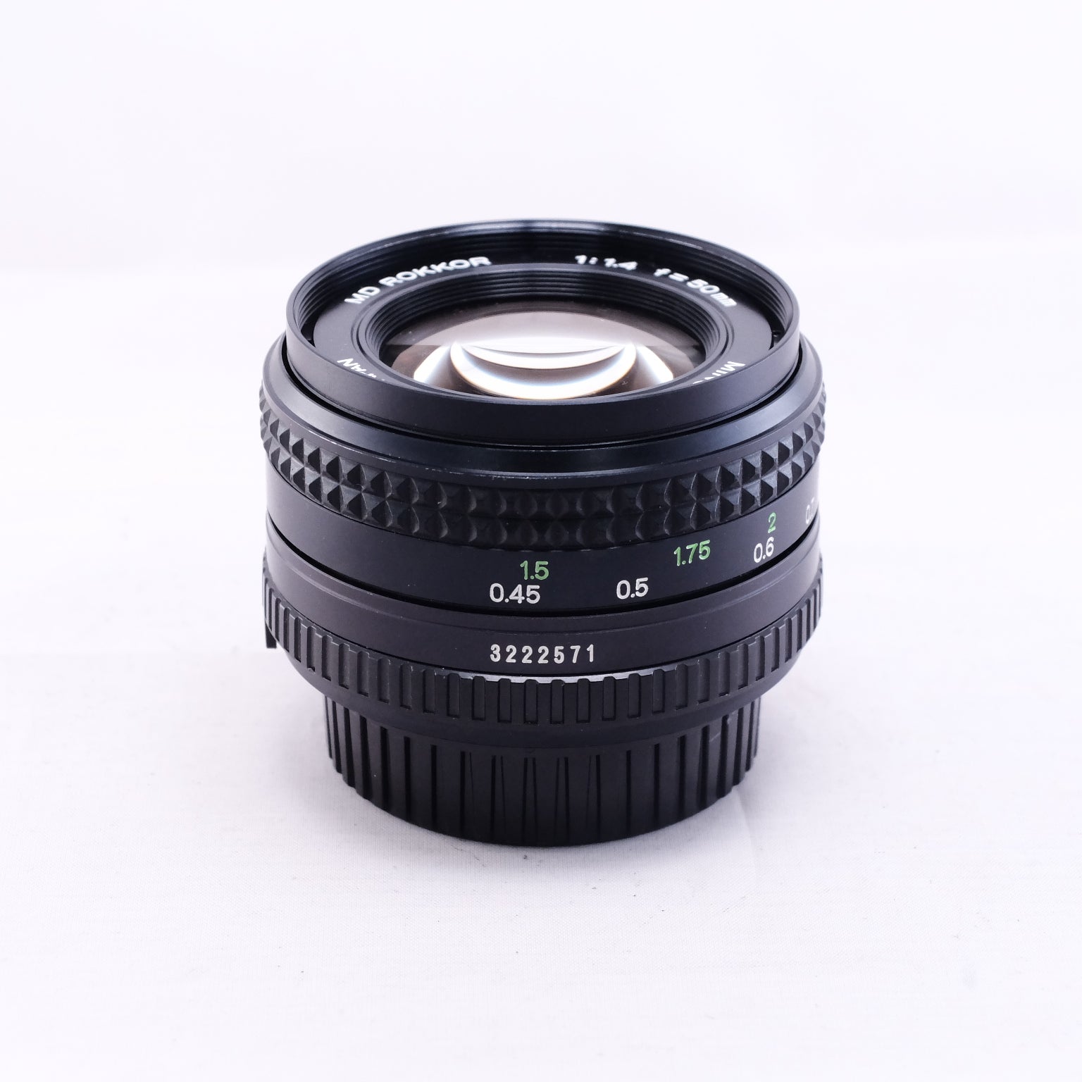 MINOLTA MD ROKKOR 50mm F1.4 [MD]