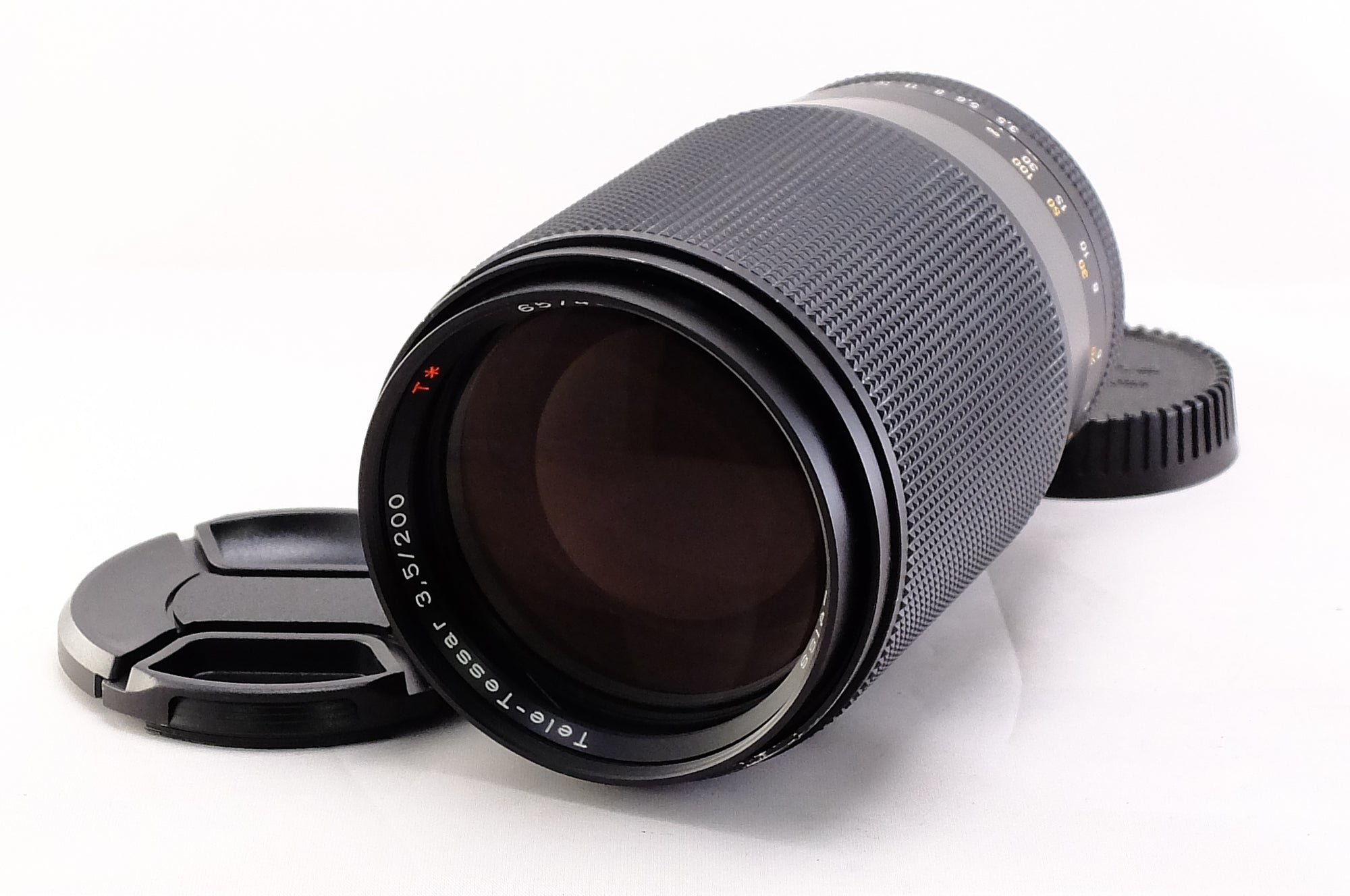 【CONTAX】Tele-Tessar 200mm F3.5 T* AEG West Germany 前後キャップ付属 #1273948908184 | 東京CAMERA