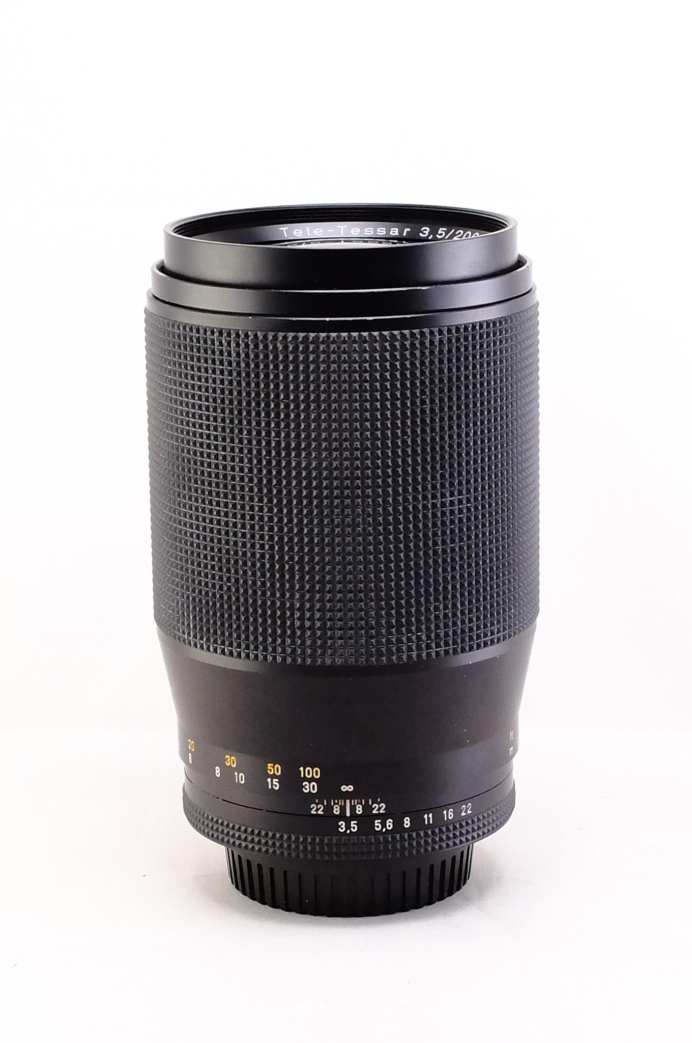 【CONTAX】Tele-Tessar 200mm F3.5 T* AEG West Germany 前後キャップ付属 #1273948908184 | 東京CAMERA
