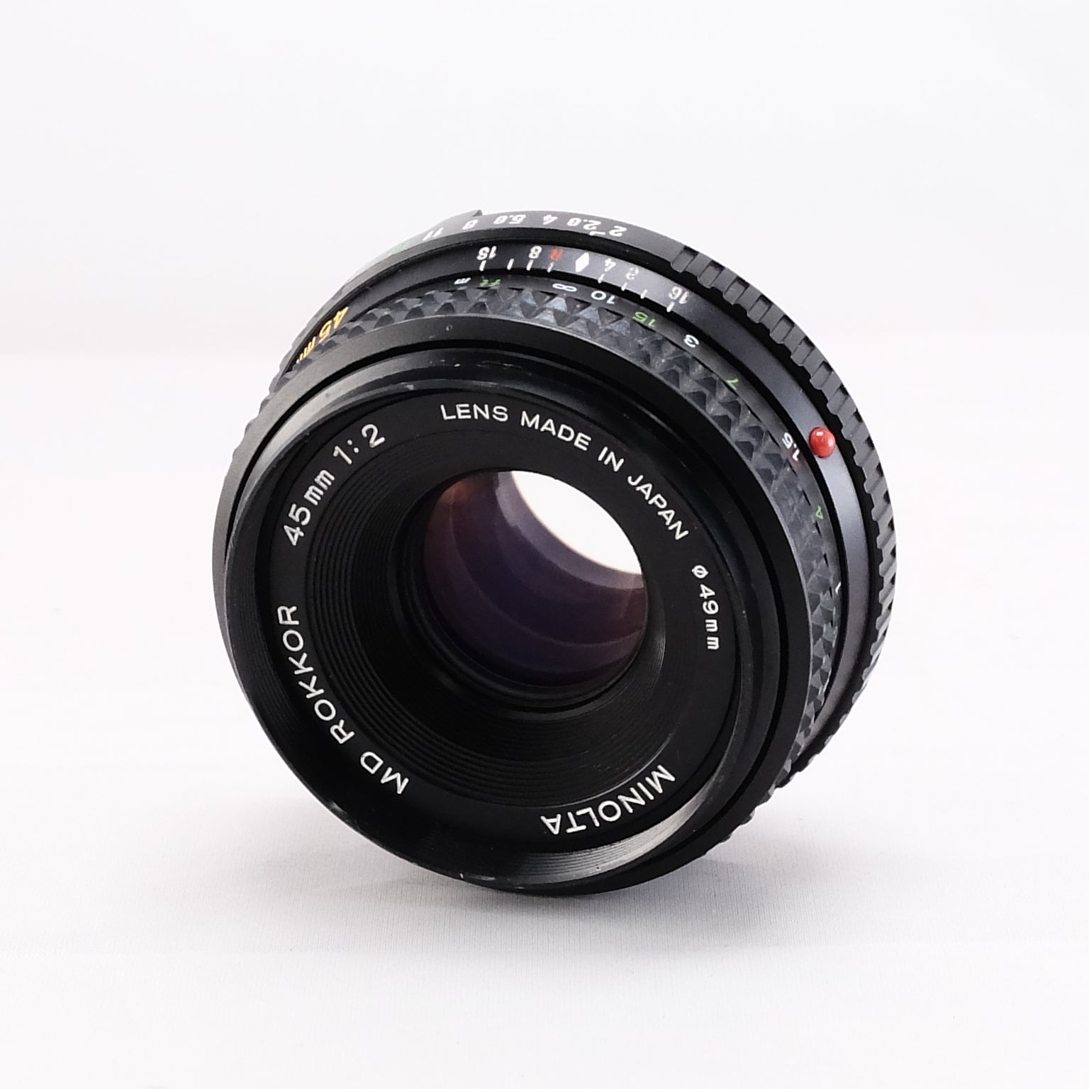 【MINOLTA】MD ROKKOR 45mm F2 [MD] #1866058315728 | 東京CAMERA