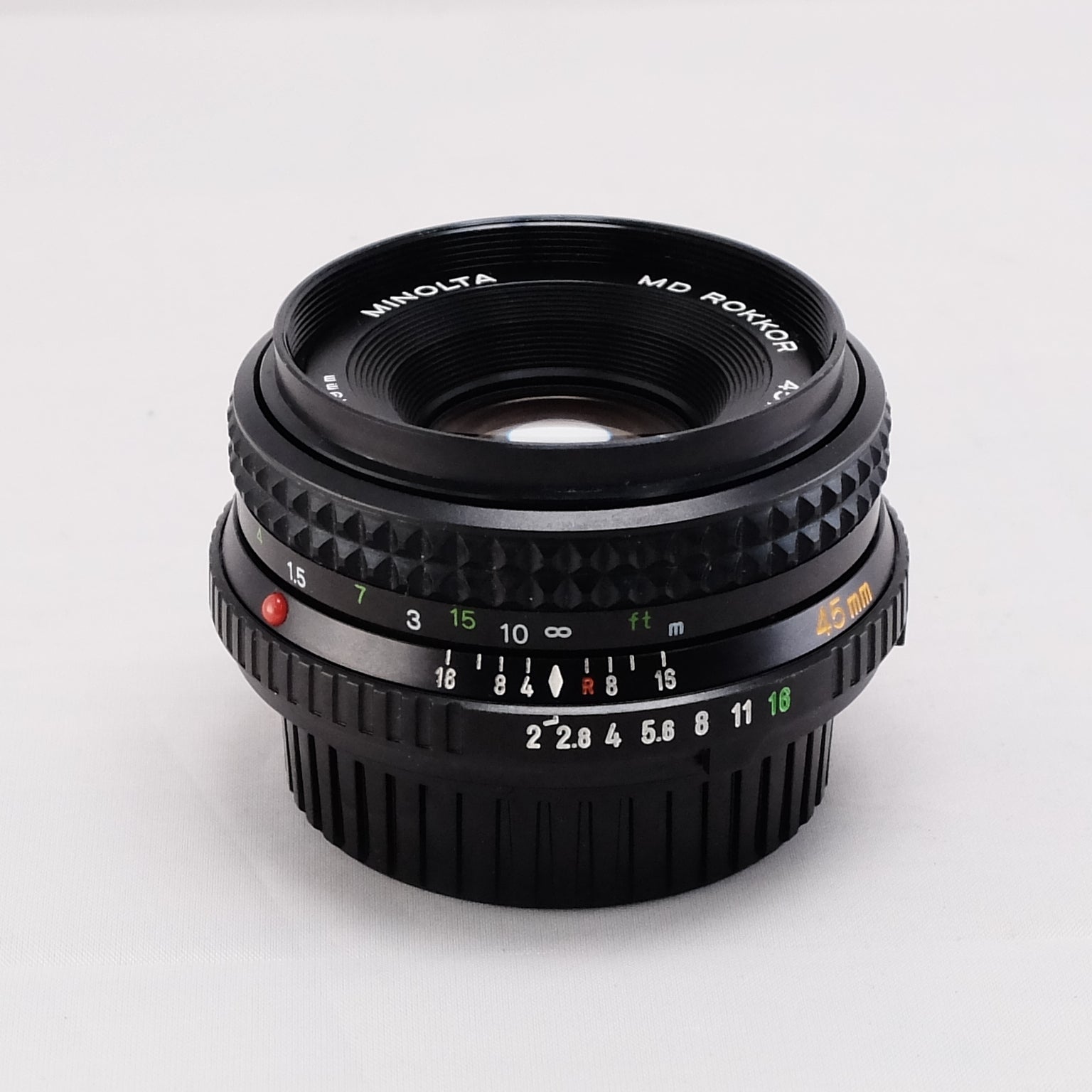 【MINOLTA】MD ROKKOR 45mm F2 [MD] #1866058315728 | 東京CAMERA