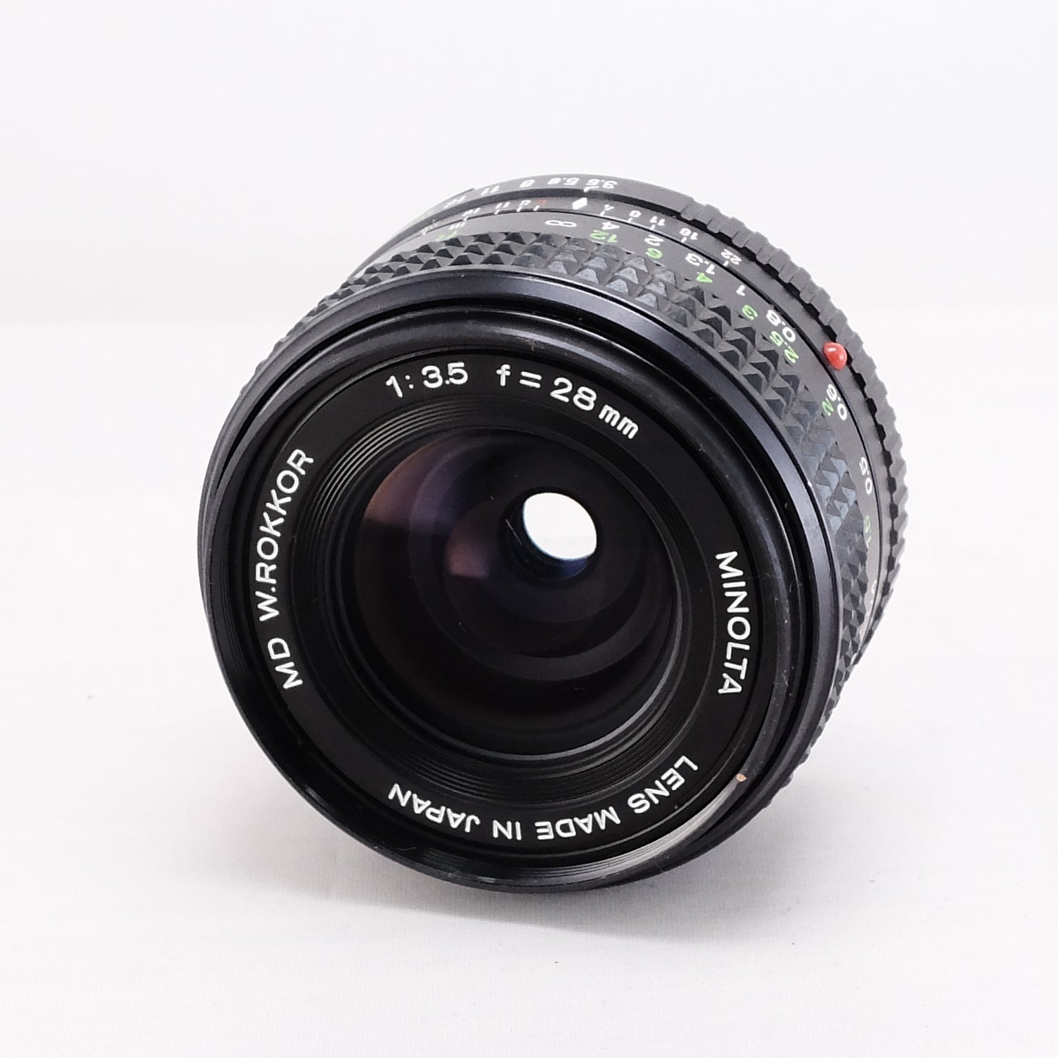 【MINOLTA】MD W.ROKKOR 28mm F3.5 [MD] #1766050243716 | 東京CAMERA