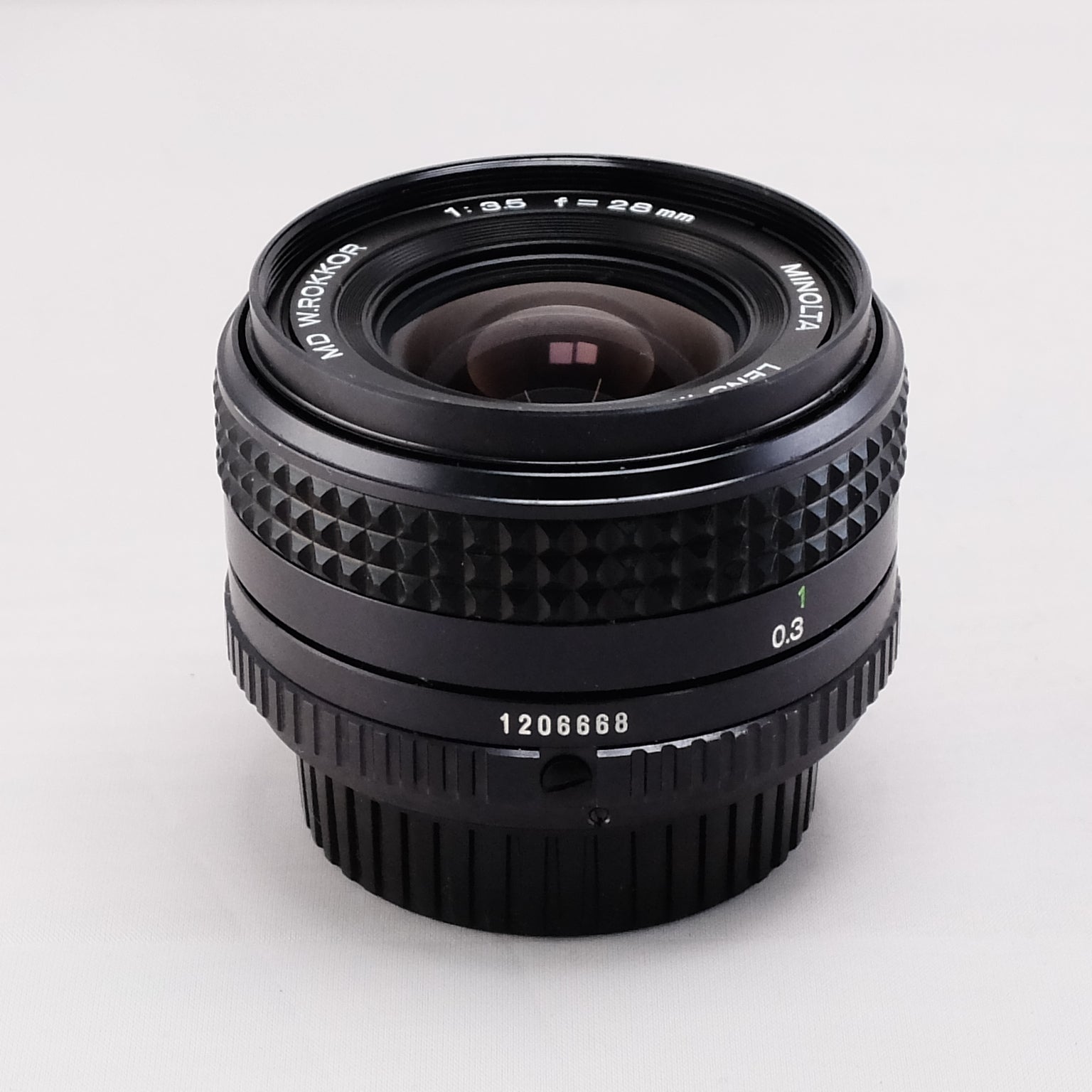 【MINOLTA】MD W.ROKKOR 28mm F3.5 [MD] #1766050243716 | 東京CAMERA