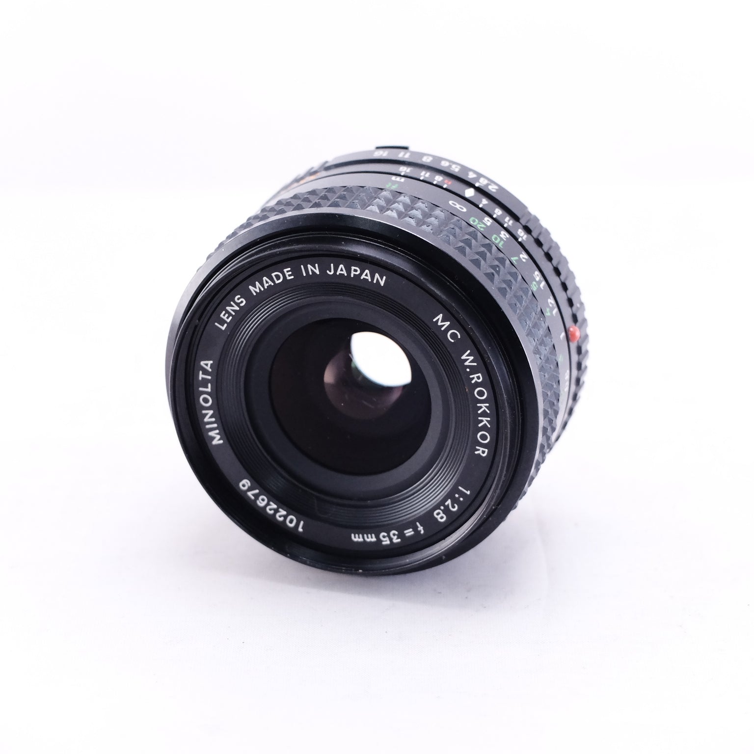 MINOLTA MC W.ROKKOR 35mm F2.8 [MD]