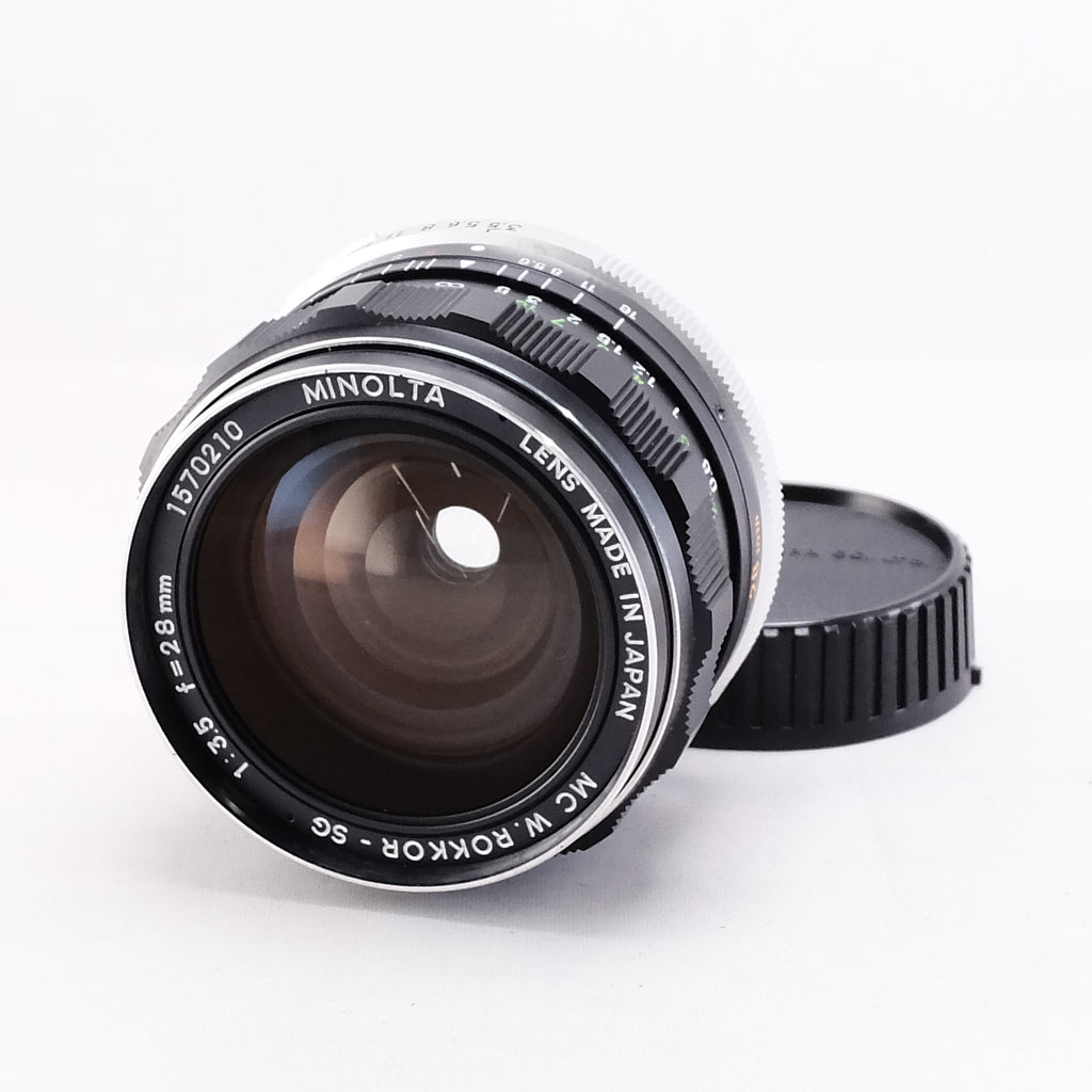 【MINOLTA】MC W.ROKKOR-SG 28mm F3.5 [SR/MD] #1653150134539 | 東京CAMERA