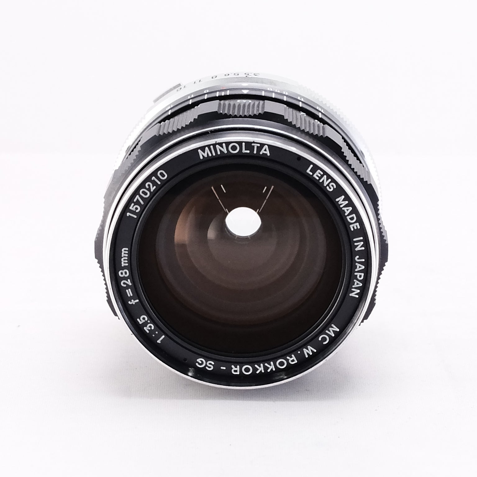 【MINOLTA】MC W.ROKKOR-SG 28mm F3.5 [SR/MD] #1653150134539 | 東京CAMERA