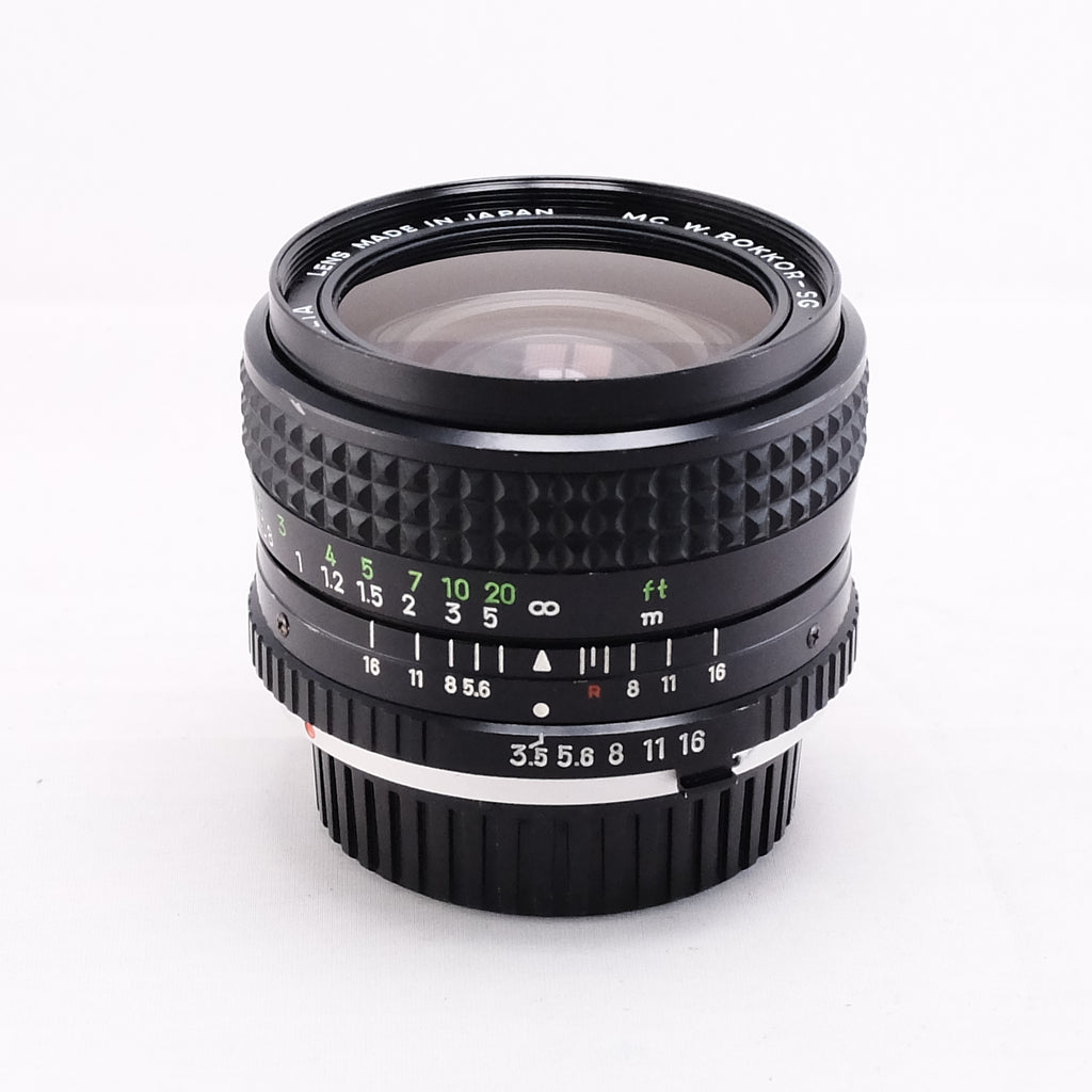 【MINOLTA】MC W.ROKKOR-SG 28mm F3.5 [SR/MD] #1653152695187 | 東京CAMERA