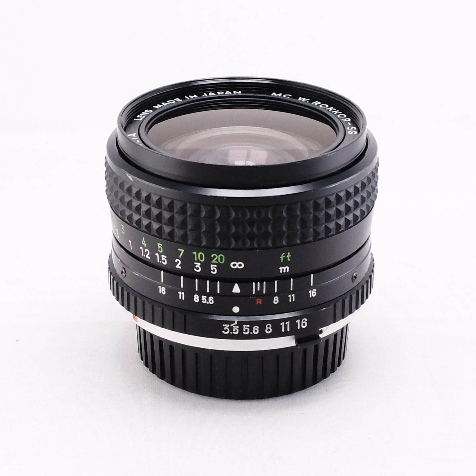 【MINOLTA】MC W.ROKKOR-SG 28mm F3.5 [SR/MD] #1653152695187 | 東京CAMERA