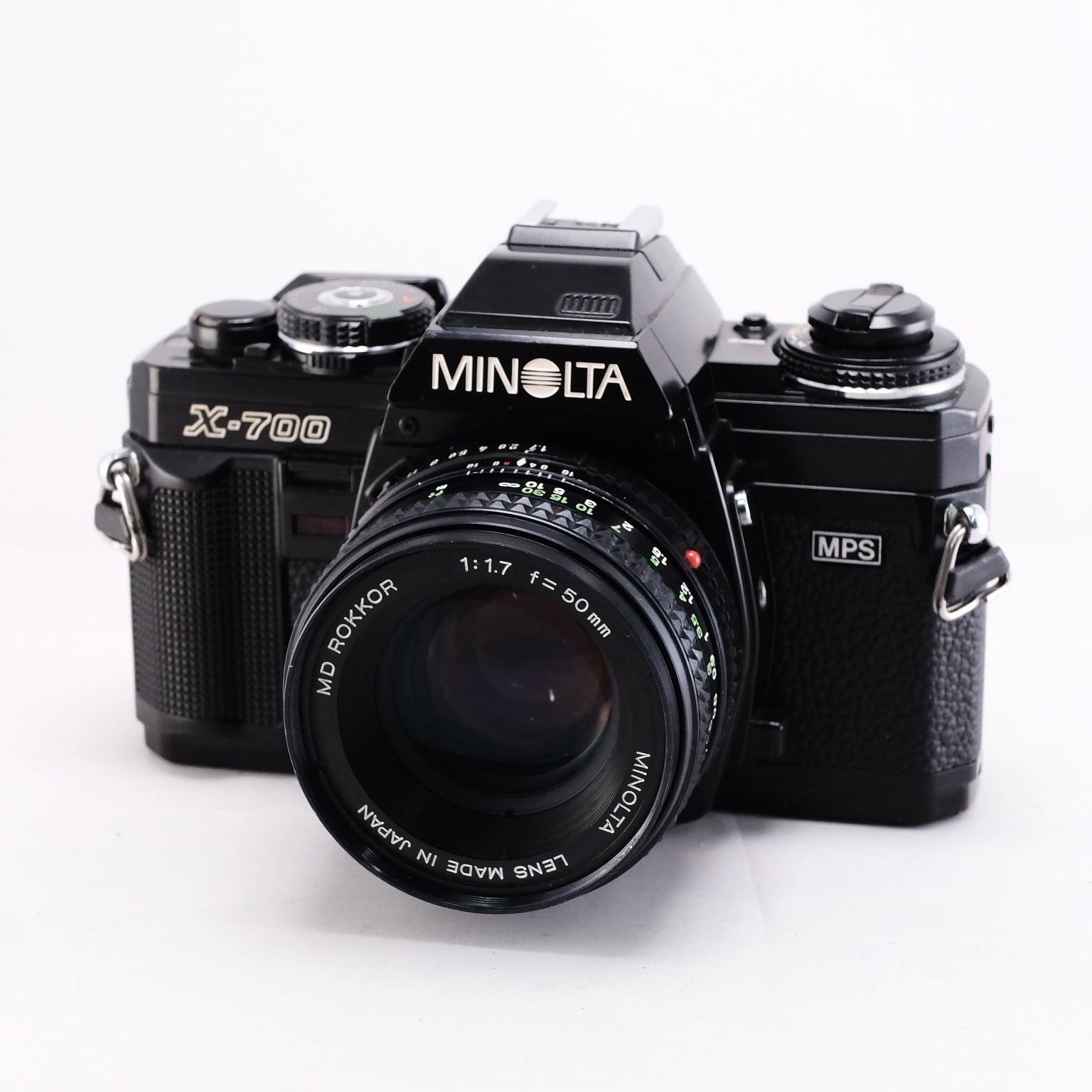 【MINOLTA】X-700 ブラック + MD ROKKOR 50mm F1.7 #1721747329426 | 東京CAMERA