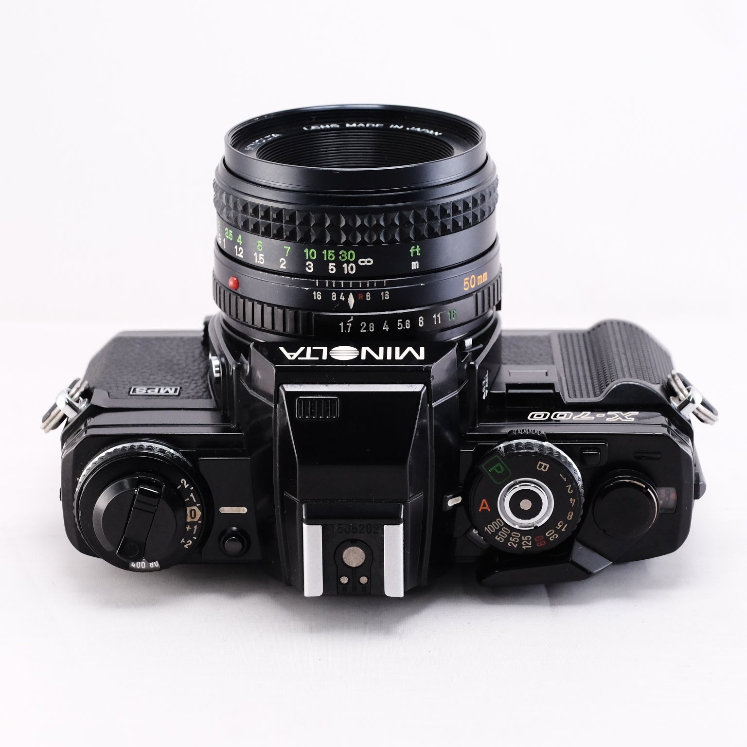 【MINOLTA】X-700 ブラック + MD ROKKOR 50mm F1.7 #1721747329426 | 東京CAMERA
