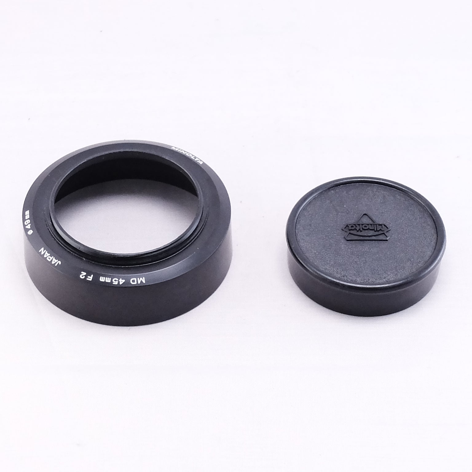 【MINOLTA】MD ROKKOR 45mm F2 [MD] フード付属 #1472153212070 | 東京CAMERA