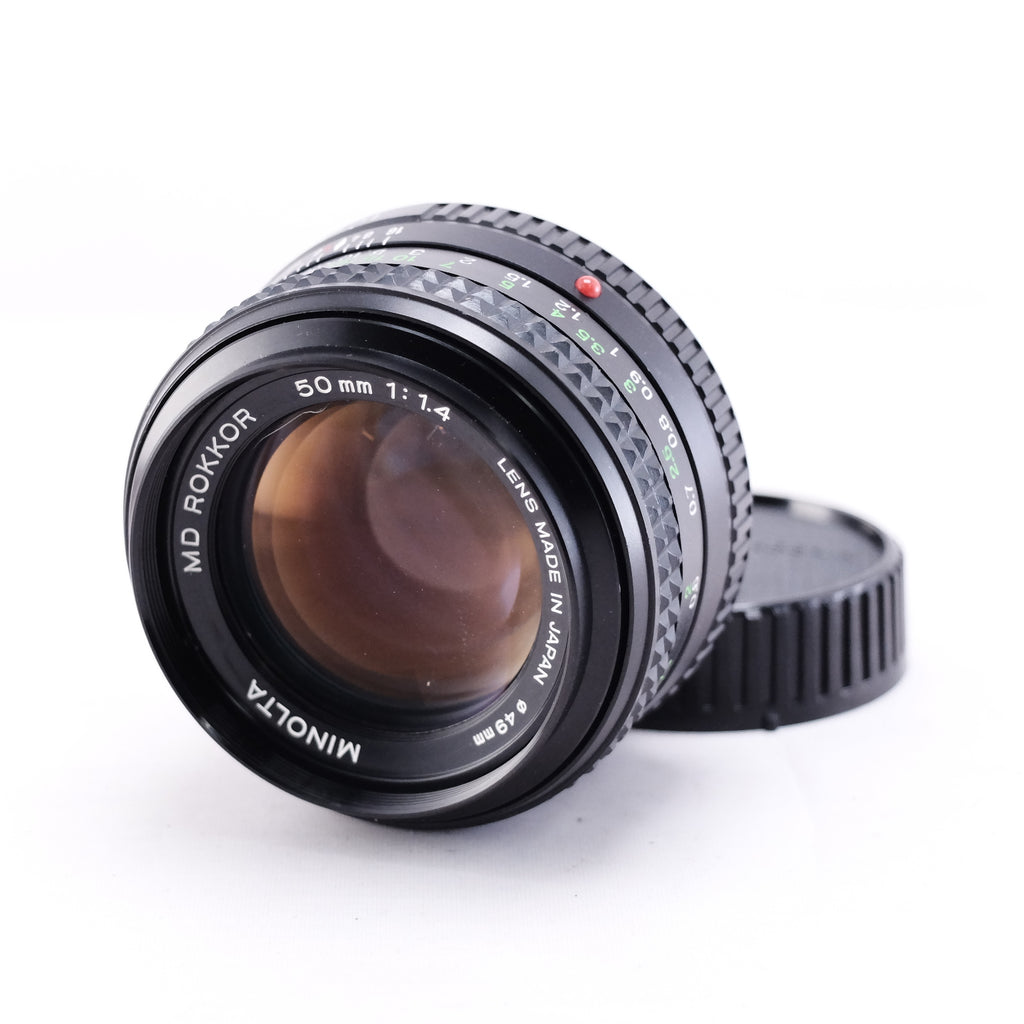 【MINOLTA】MD ROKKOR 50mm F1.4 [SR/MD] #1890150921229 | 東京CAMERA