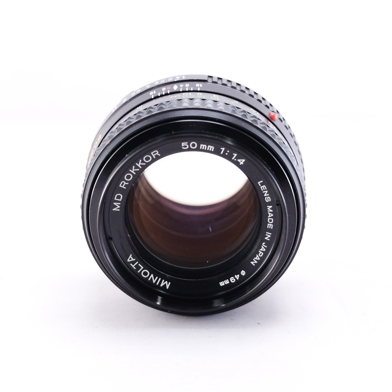【MINOLTA】MD ROKKOR 50mm F1.4 [SR/MD] #1890150921229 | 東京CAMERA