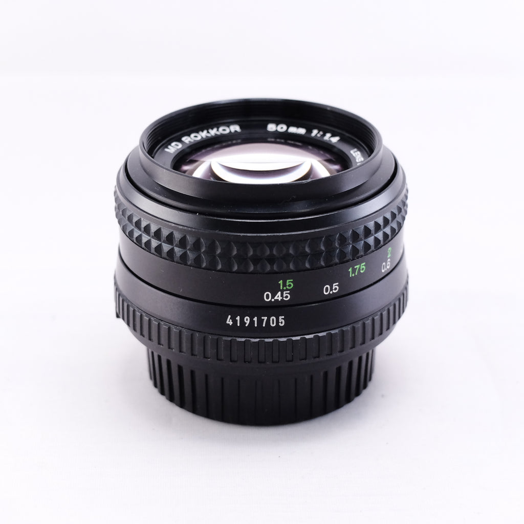 【MINOLTA】MD ROKKOR 50mm F1.4 [SR/MD] #1890150921229 | 東京CAMERA