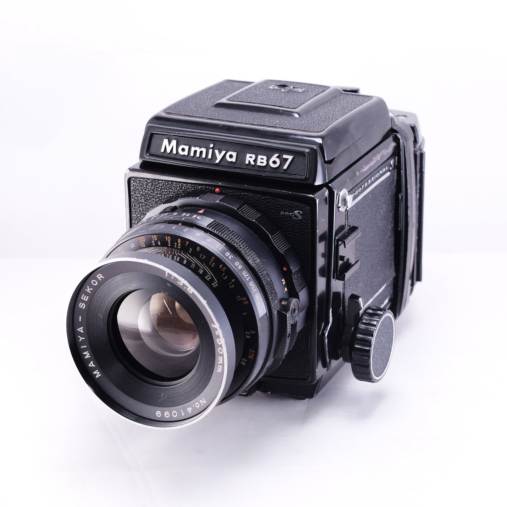 MAMIYA RB67 Professional S + Mamiya-Sekor C 90mm F3.8