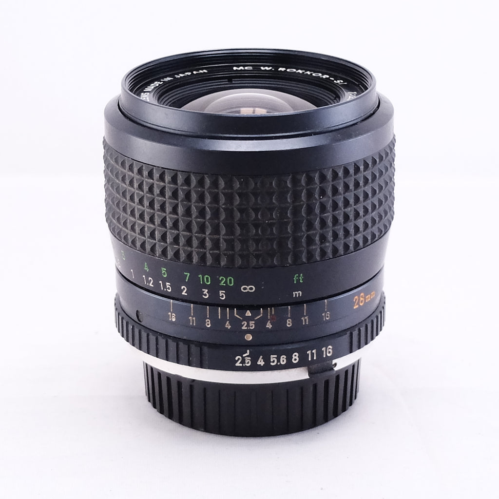 【MINOLTA】MC W.ROKKOR -SI 28mm F2.5 [SR/MD] #1990155888046 | 東京CAMERA