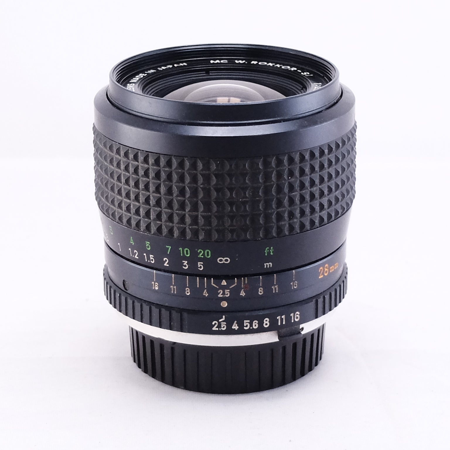 【MINOLTA】MC W.ROKKOR -SI 28mm F2.5 [SR/MD] #1990155888046 | 東京CAMERA