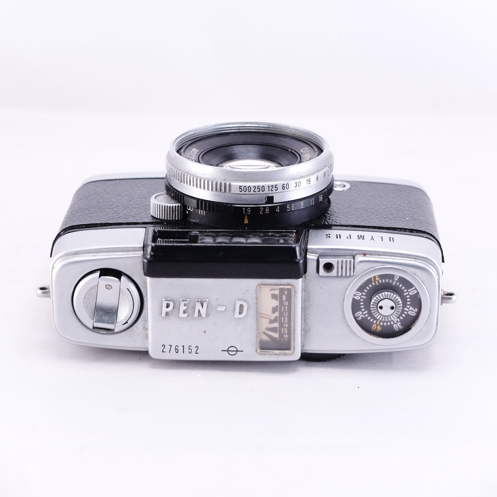 OLYMPUS PEN-D (Black Silver)
