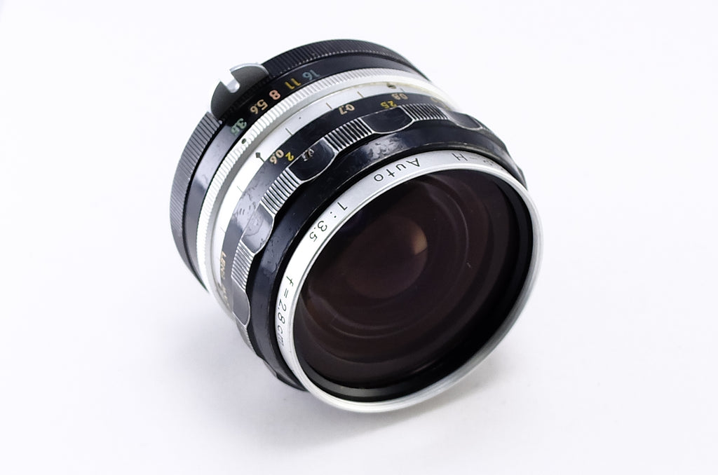 【Nikon】NIKKOR-H Auto 2.8cm F3.5 非Ai [F] | 東京CAMERA
