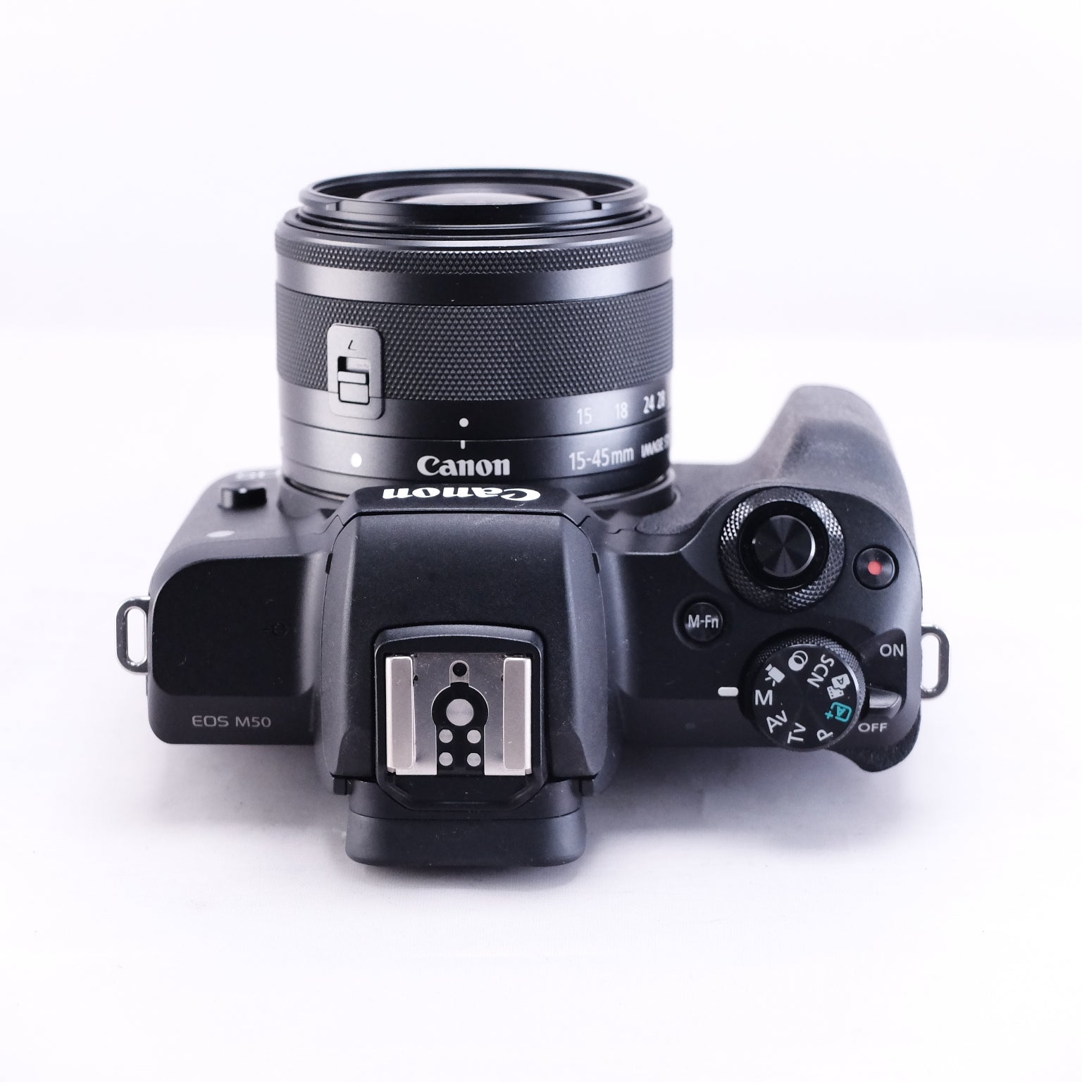 Canon EOS M50 (EOS Kiss M) + EF-M 15-45mm