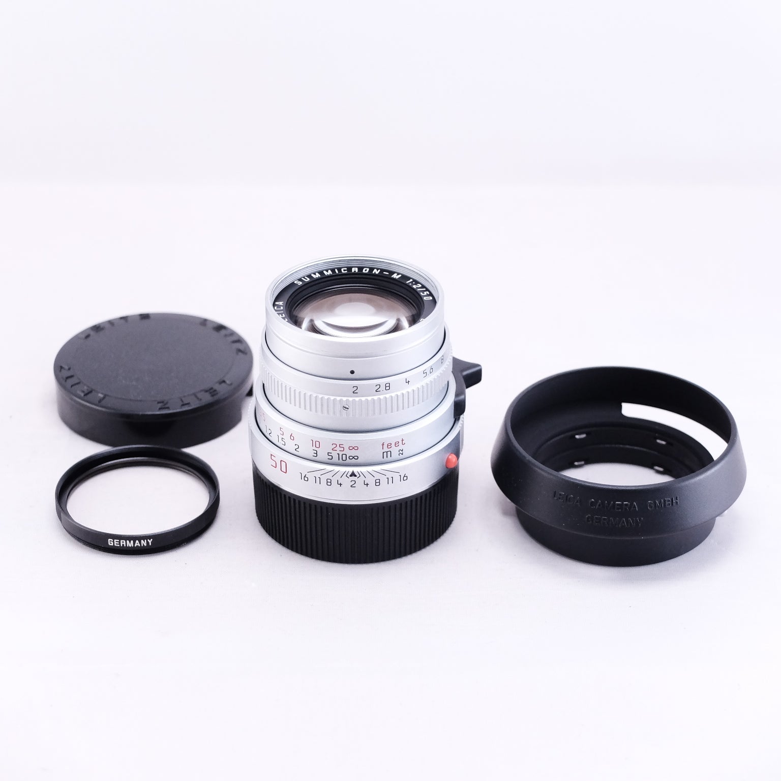 LEICA SUMMICRON-M v4 50mm F2 (Silver Chrome) 11825