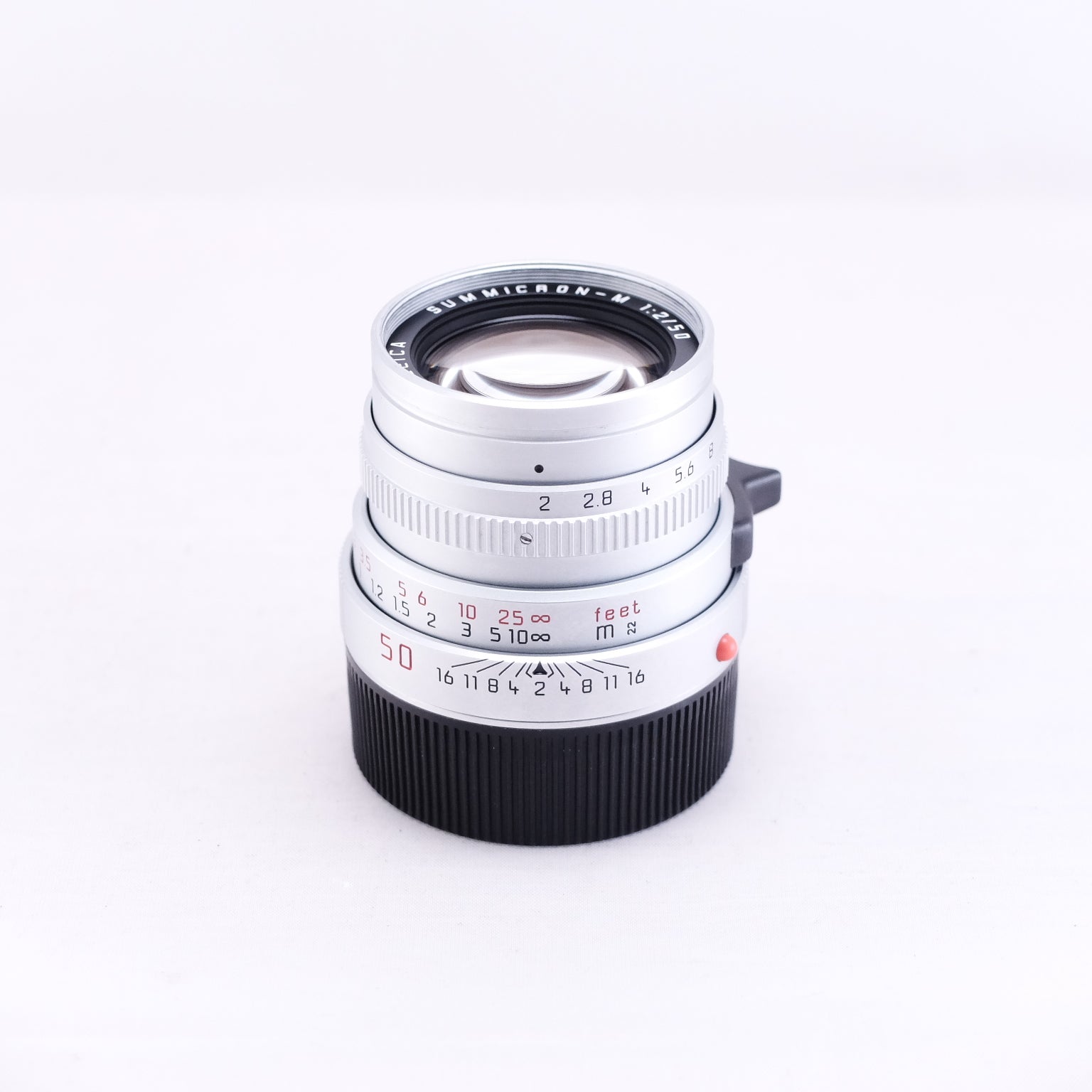 LEICA SUMMICRON-M v4 50mm F2 (Silver Chrome) 11825