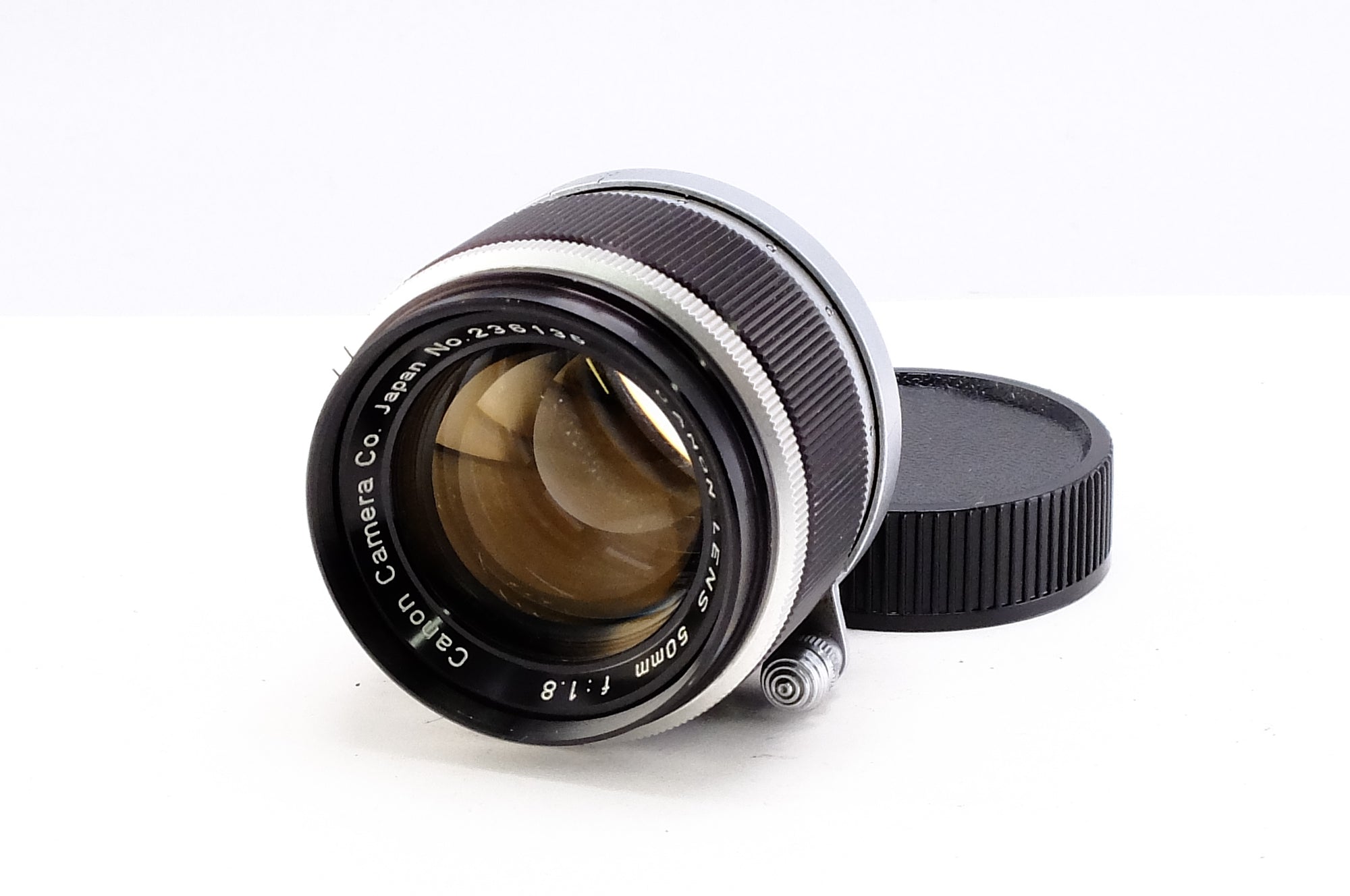 【Canon】CANON LENS 50mm F1.8 黒鏡胴 [L39] | 東京CAMERA