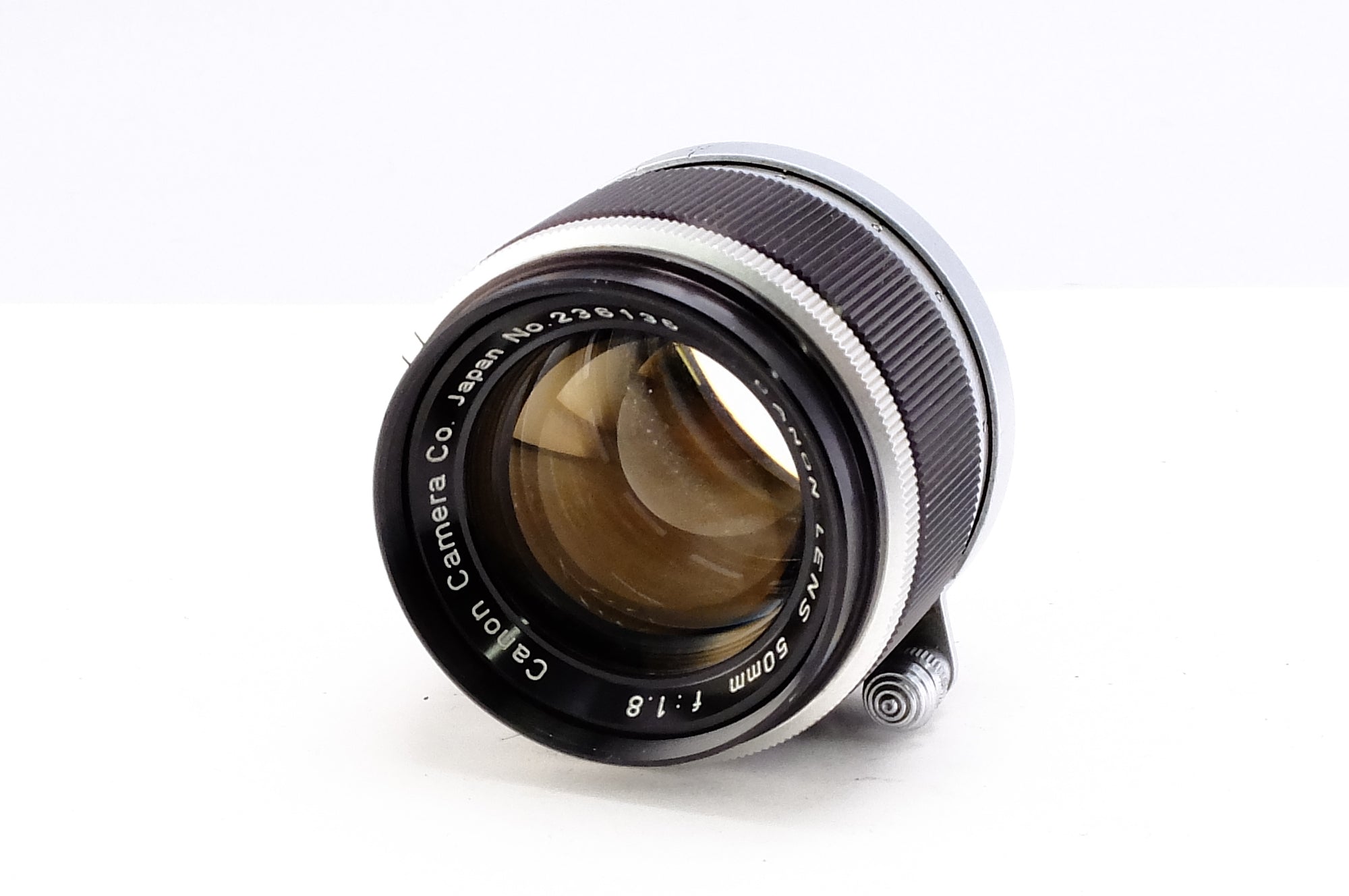 【Canon】CANON LENS 50mm F1.8 黒鏡胴 [L39] | 東京CAMERA