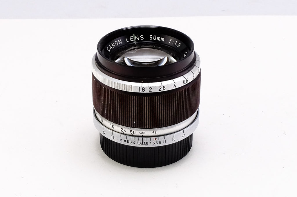 【Canon】CANON LENS 50mm F1.8 黒鏡胴 [L39] | 東京CAMERA