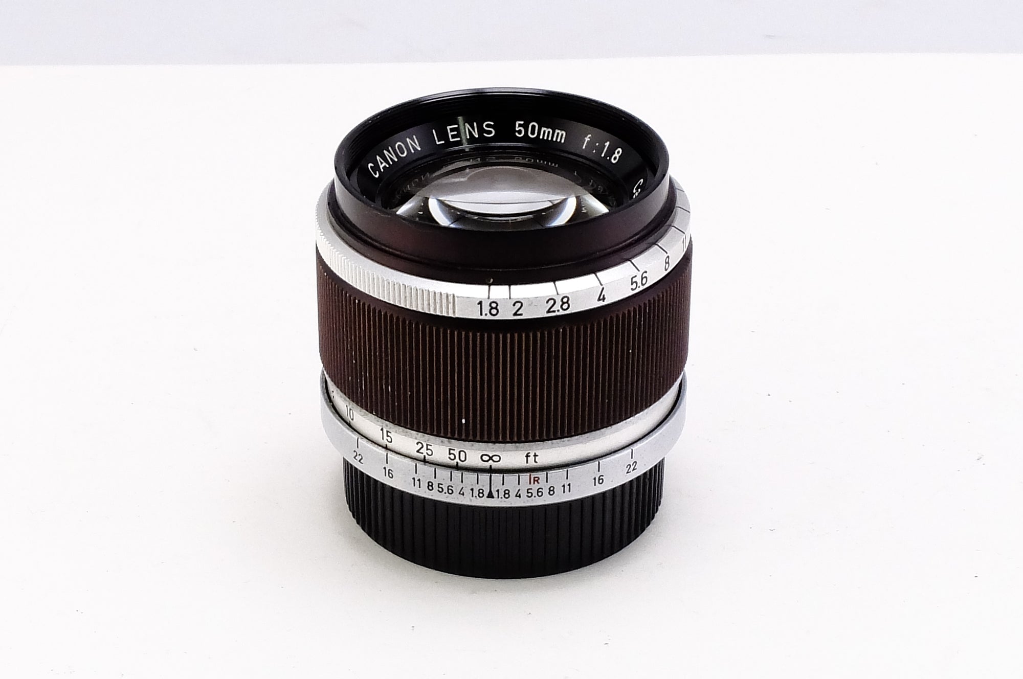 【Canon】CANON LENS 50mm F1.8 黒鏡胴 [L39] | 東京CAMERA