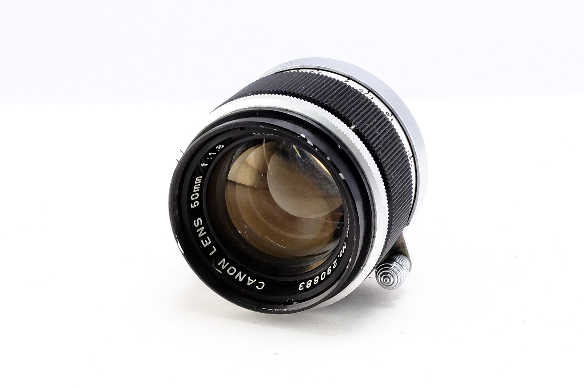 【Canon】CANON LENS 50mm F1.8 黒鏡胴 [L39] | 東京CAMERA