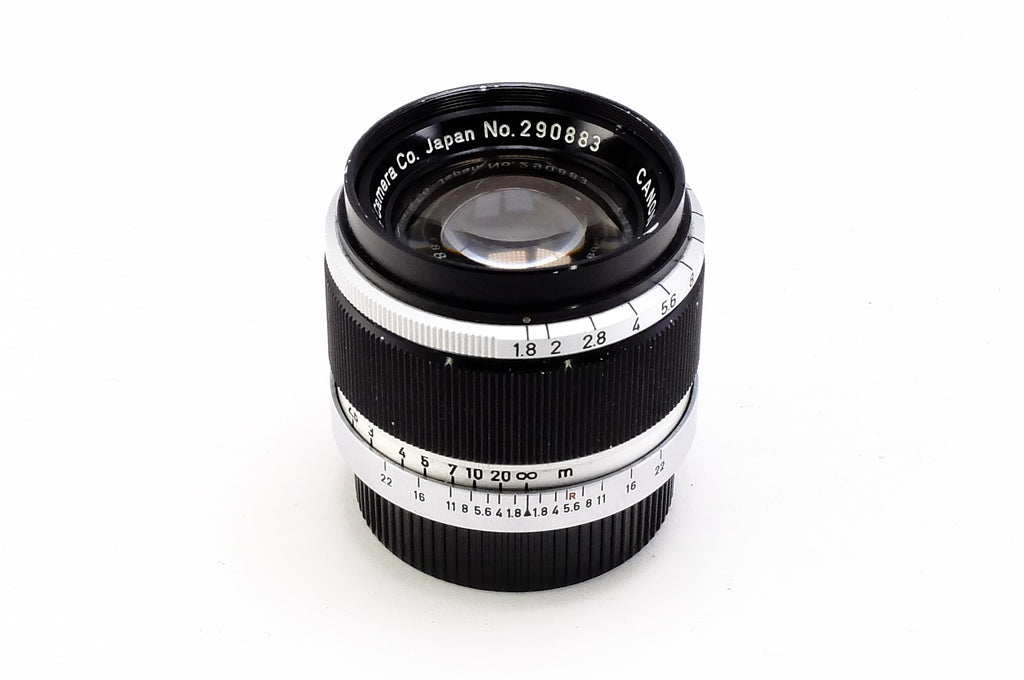 【Canon】CANON LENS 50mm F1.8 黒鏡胴 [L39] | 東京CAMERA