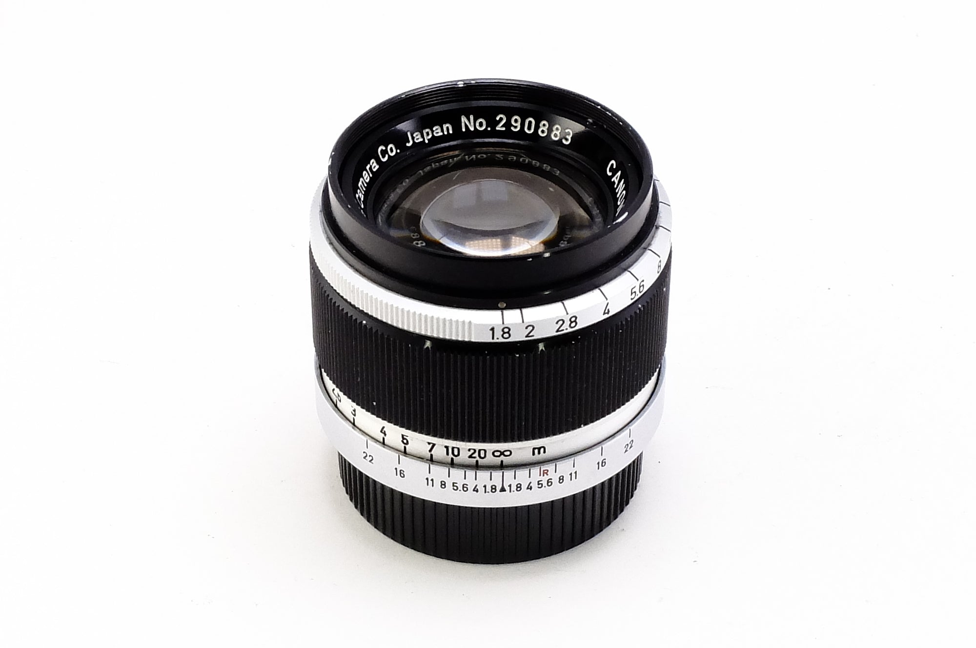 【Canon】CANON LENS 50mm F1.8 黒鏡胴 [L39] | 東京CAMERA