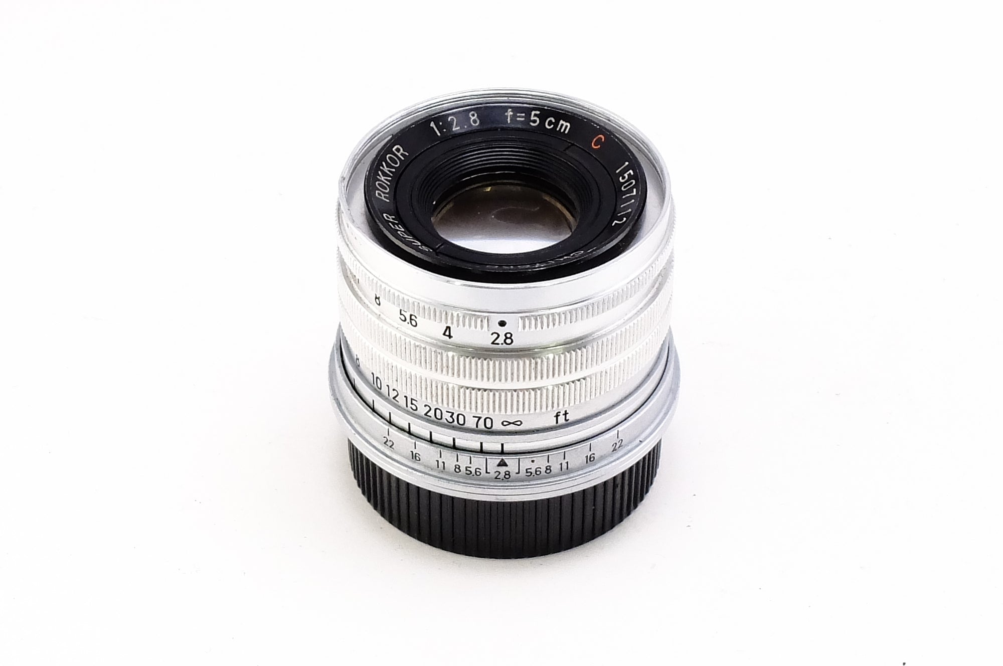 【MINOLTA】SUPER ROKKOR 5cm F2.8 C [L39]キャップ付属 | 東京CAMERA