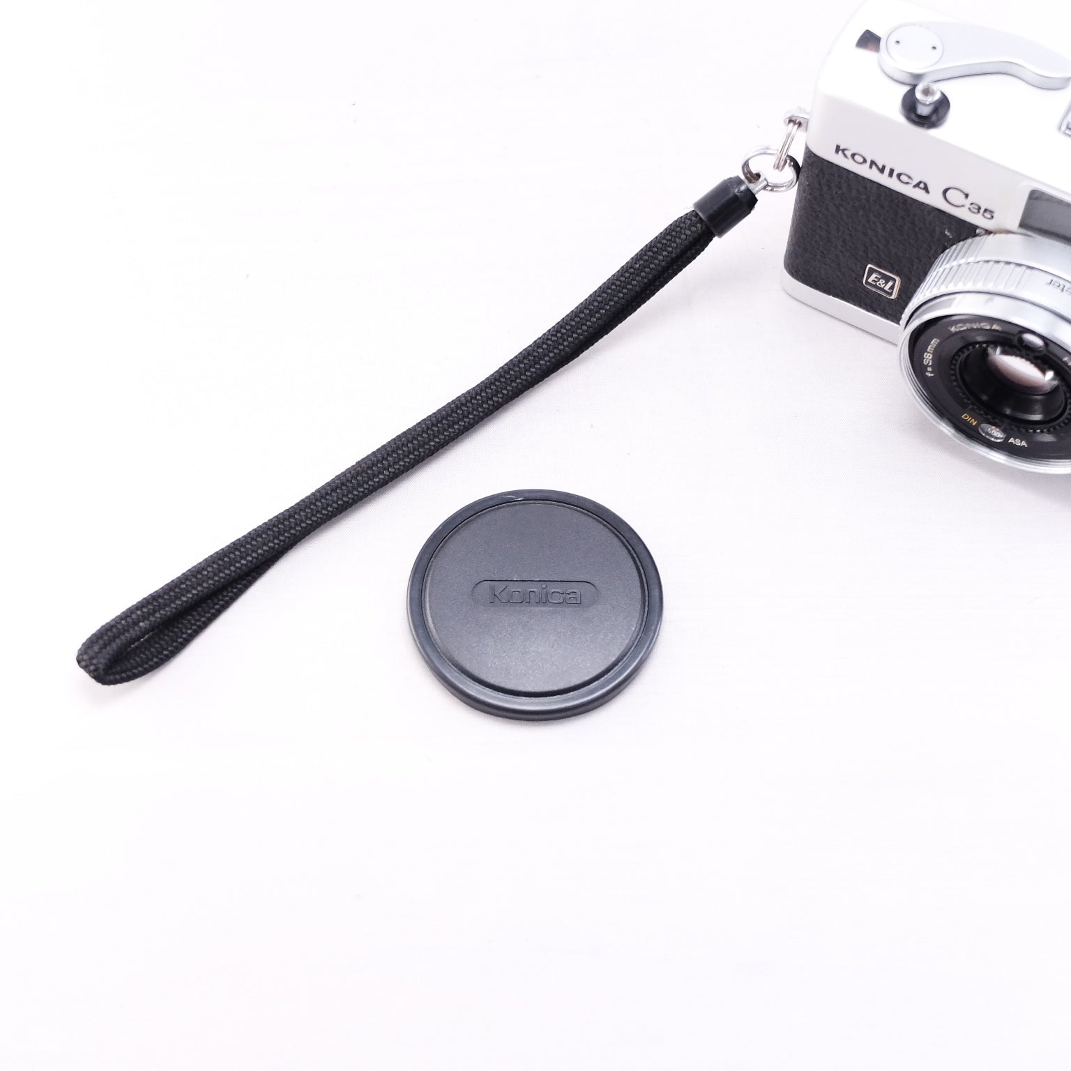 【Konica】C35 E&L 付属品:ストラップ,キャップ #1452351510078 | 東京CAMERA