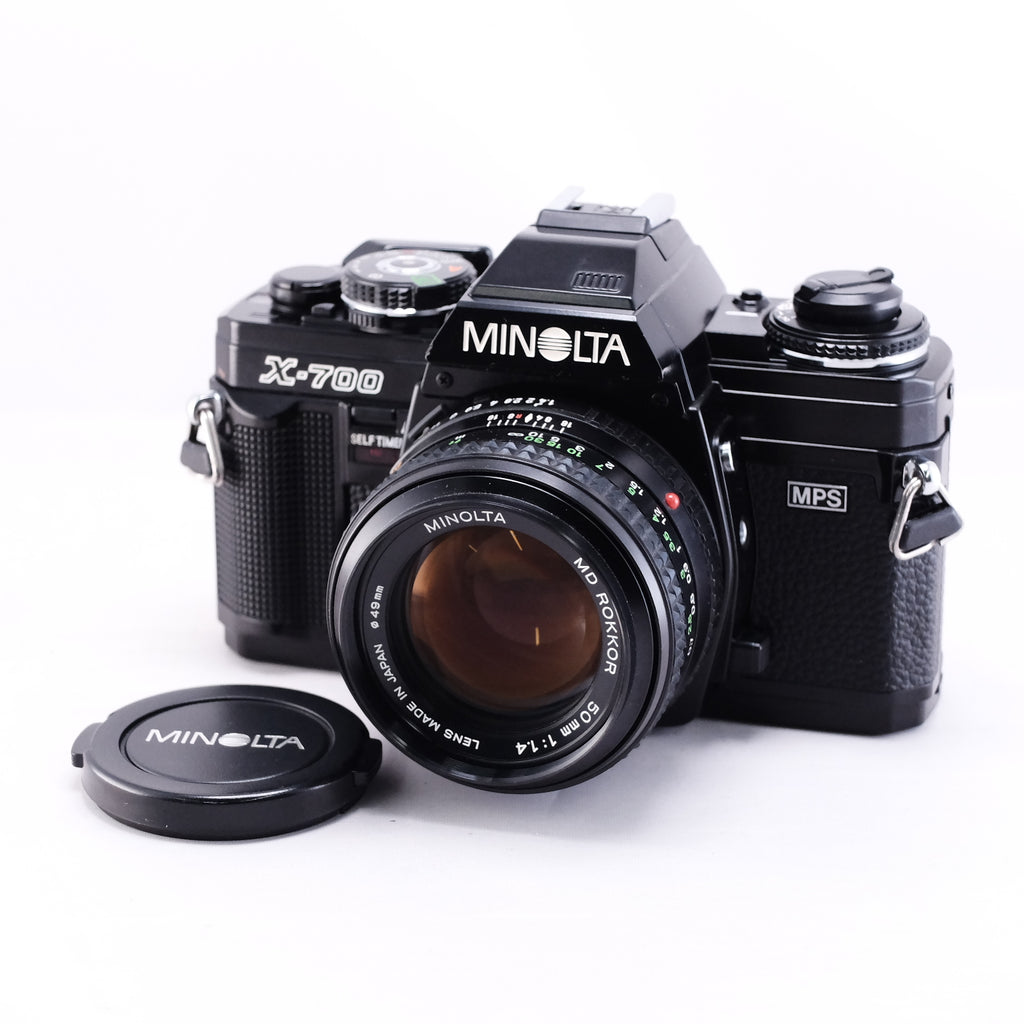 MINOLTA X-700 ブラック + MD ROKKOR 50mm F1.4 | 東京CAMERA