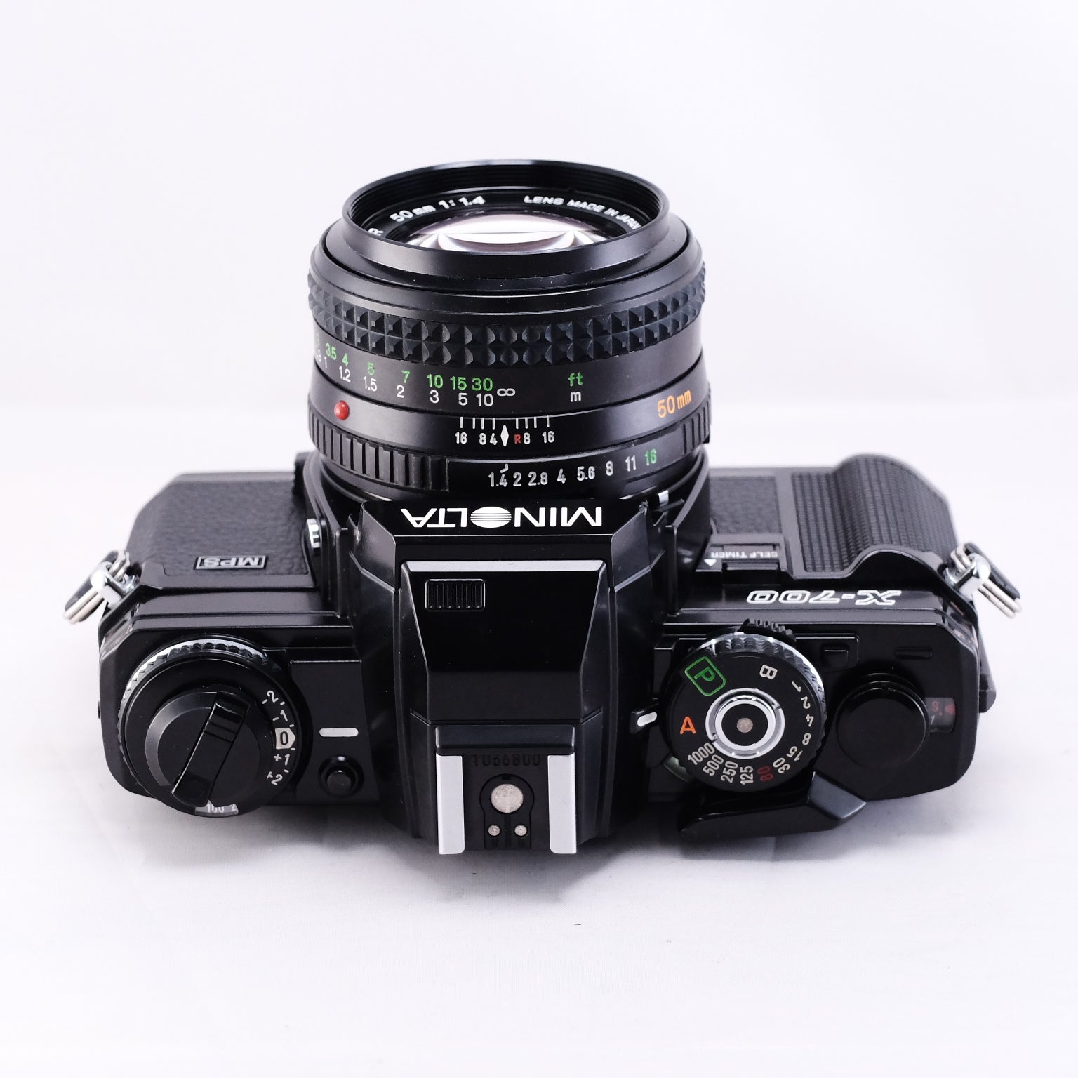 【MINOLTA】X-700 ブラック + MD ROKKOR 50mm F1.4 #1857357244165 | 東京CAMERA