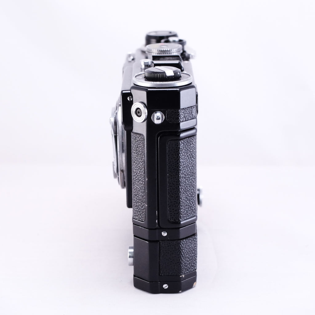 Nikon SP Black 後塗り + モータードライブ (改造品)