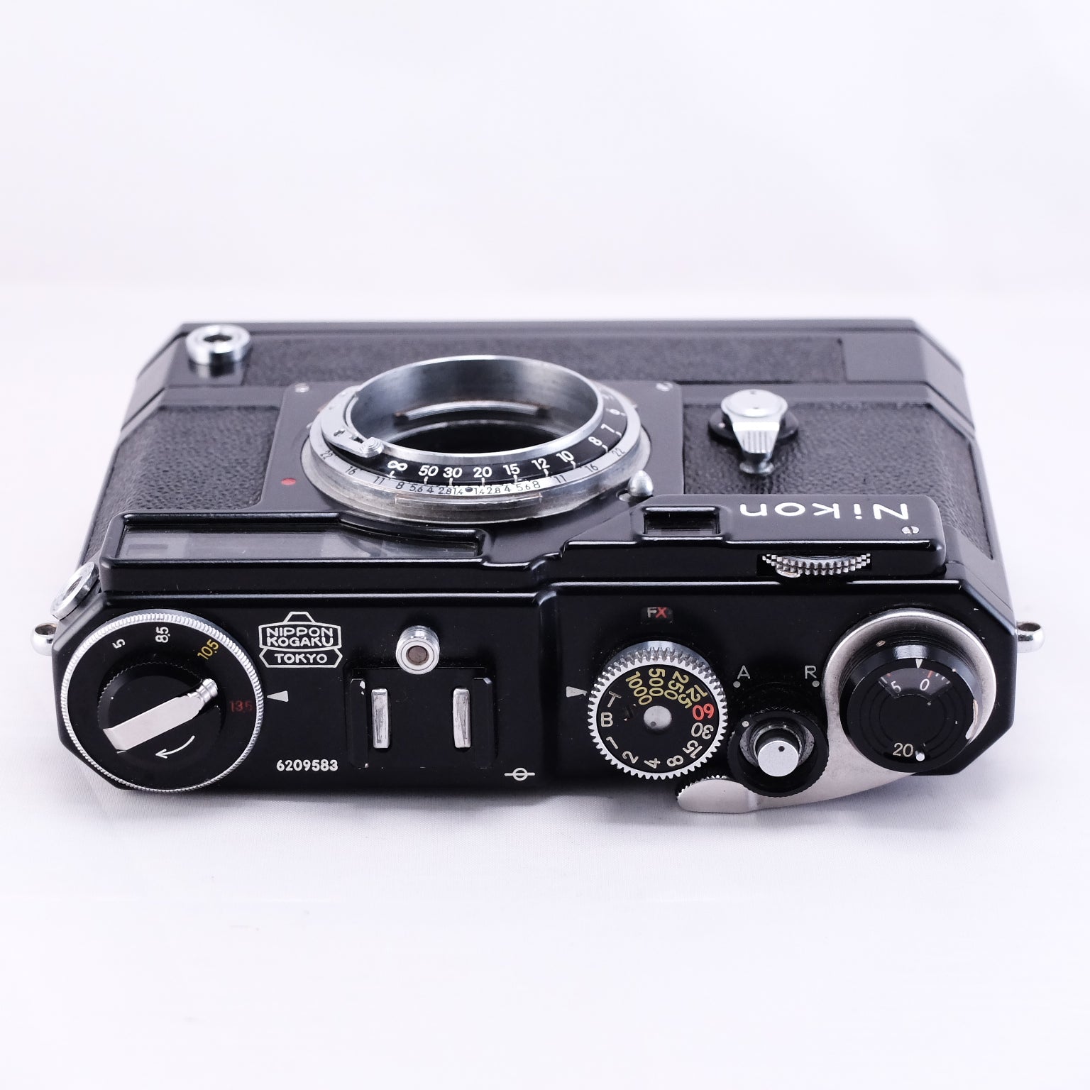 Nikon SP Black 後塗り + モータードライブ (改造品)